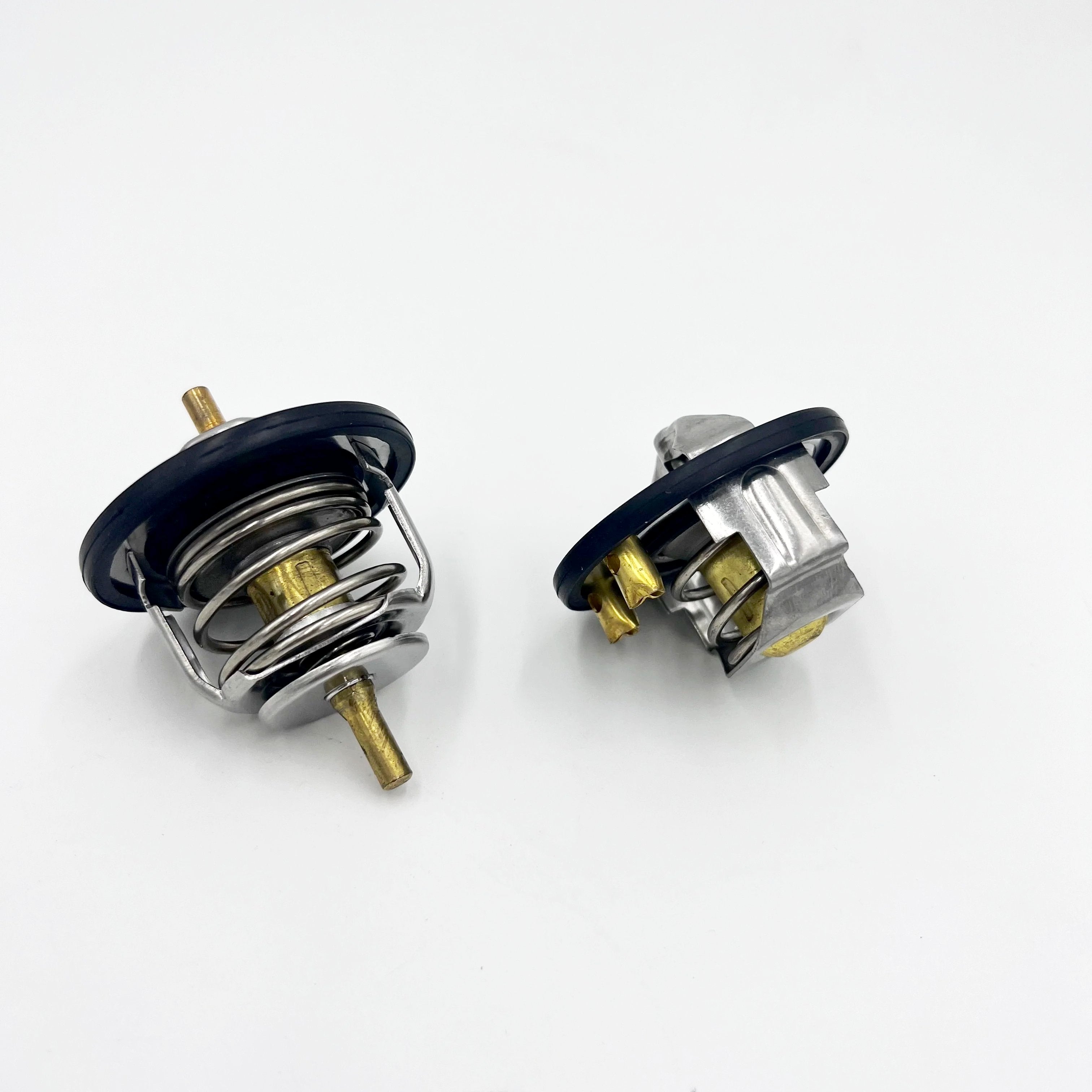 2x Coolant Thermostat 85℃ + 82℃ For ISUZU NPR NQR 4HK1 5.2L 98 - 24 - GoTrucky