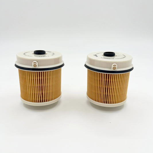 2x Fuel Filter Element for ISUZU NPR NQR NPR - HD 4JJ1 3,0 4HK1 5,2L 07 - 24 - GoTrucky
