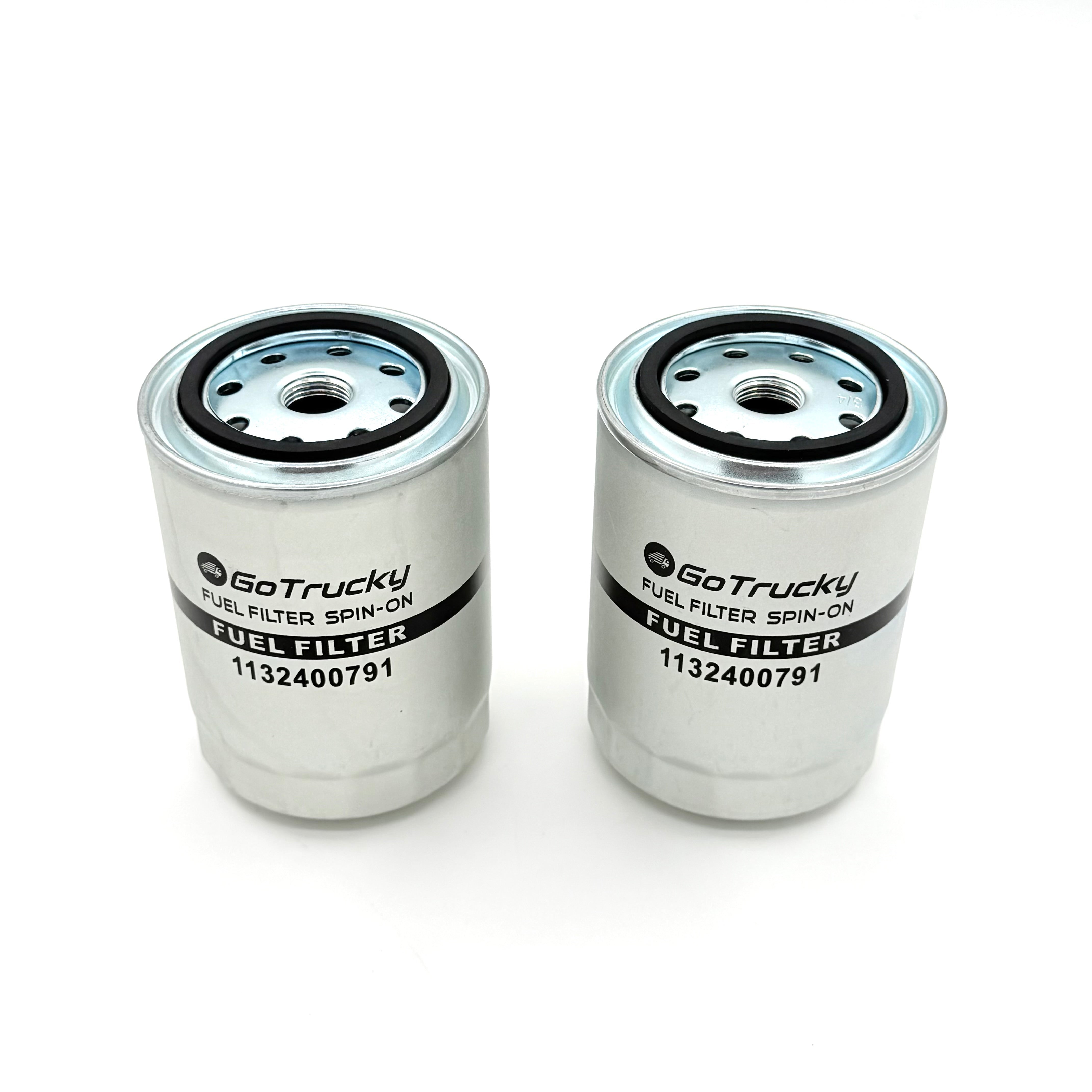 2x Fuel Filter Element For Isuzu NPR NQR NRR FTR FVR 4HE1 4.8L 6HE1 7.1L 89 - 07 - GoTrucky