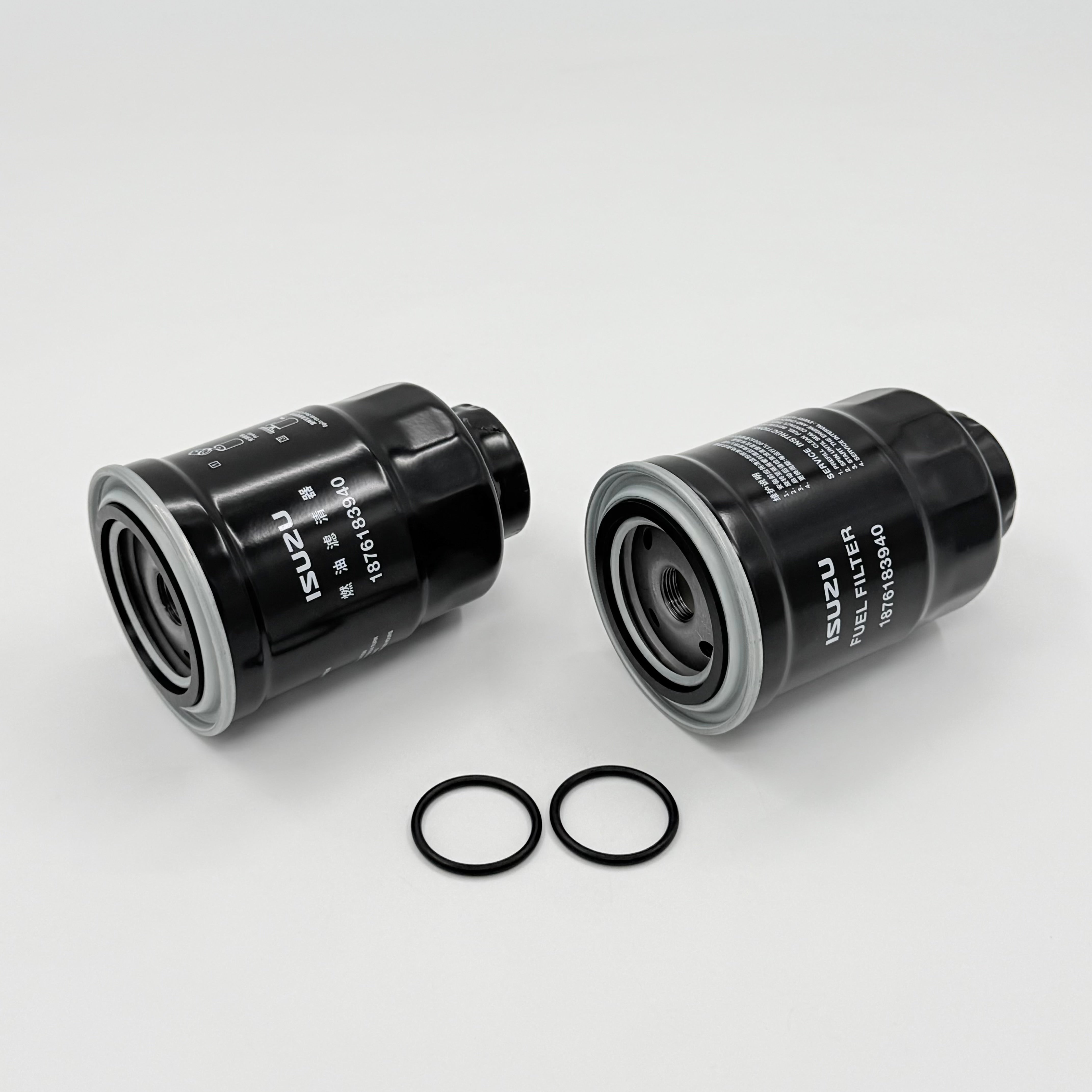 2x Fuel Filter Element For ISUZU NRR NQR NPR NPR-HD 4JJ1 3.0L 4HK1 5.2L 2005-2022 OEM - GoTrucky