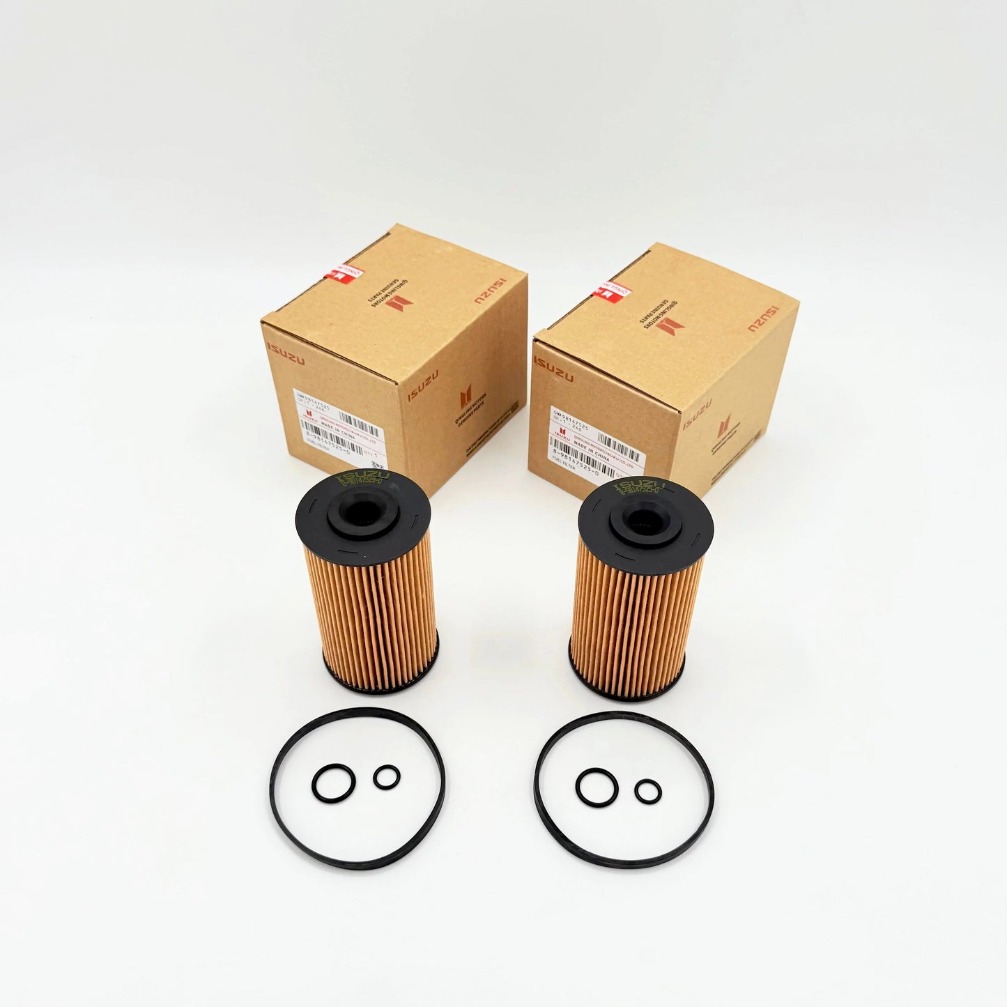 2x Fuel Filter Element Kit For Isuzu NPR NQR NPR - HD 4HK1 5.2L 10 - 25 OEM - GoTrucky