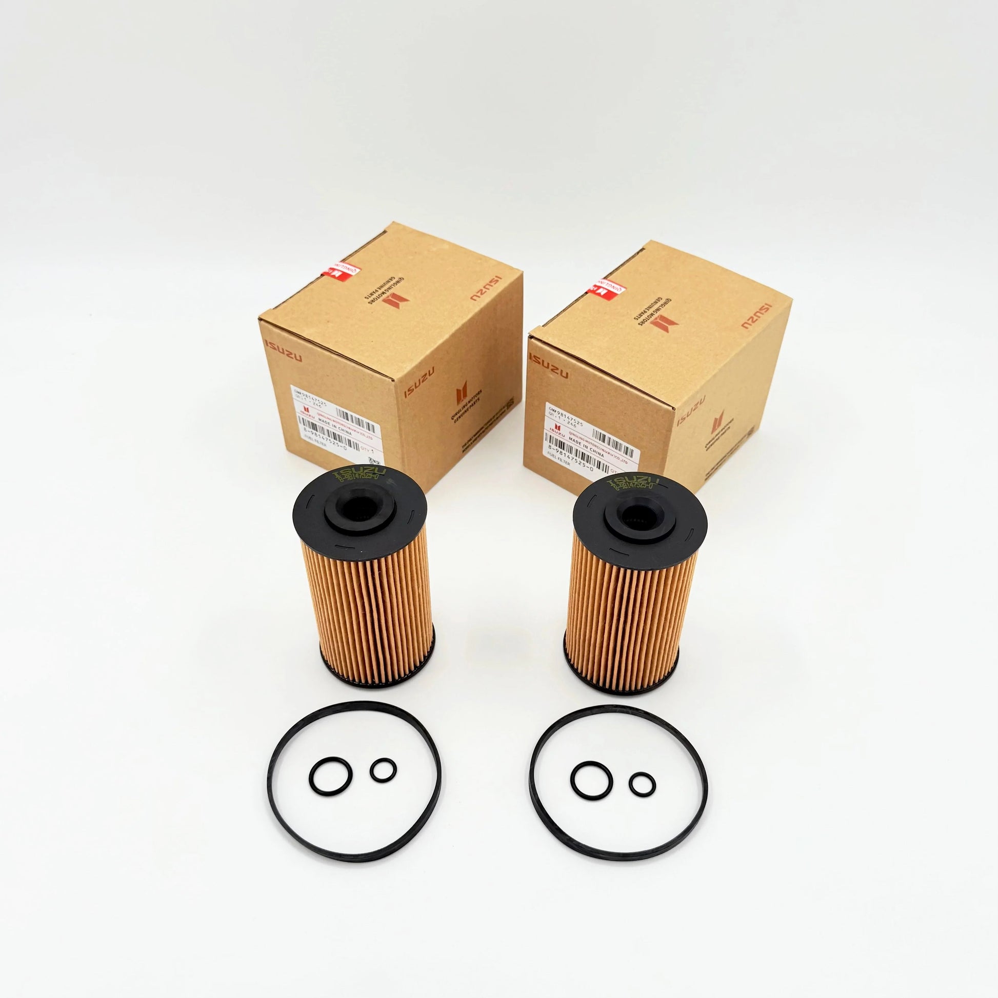 2x Fuel Filter Element Kit For Isuzu NPR NQR NPR - HD 4HK1 5.2L 10 - 25 OEM - GoTrucky