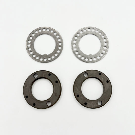 2x Nut +2x Washer Lock Rear Hub Bearing for ISUZU NRR NPR NPR - HD NQR 98 - 25 - GoTrucky