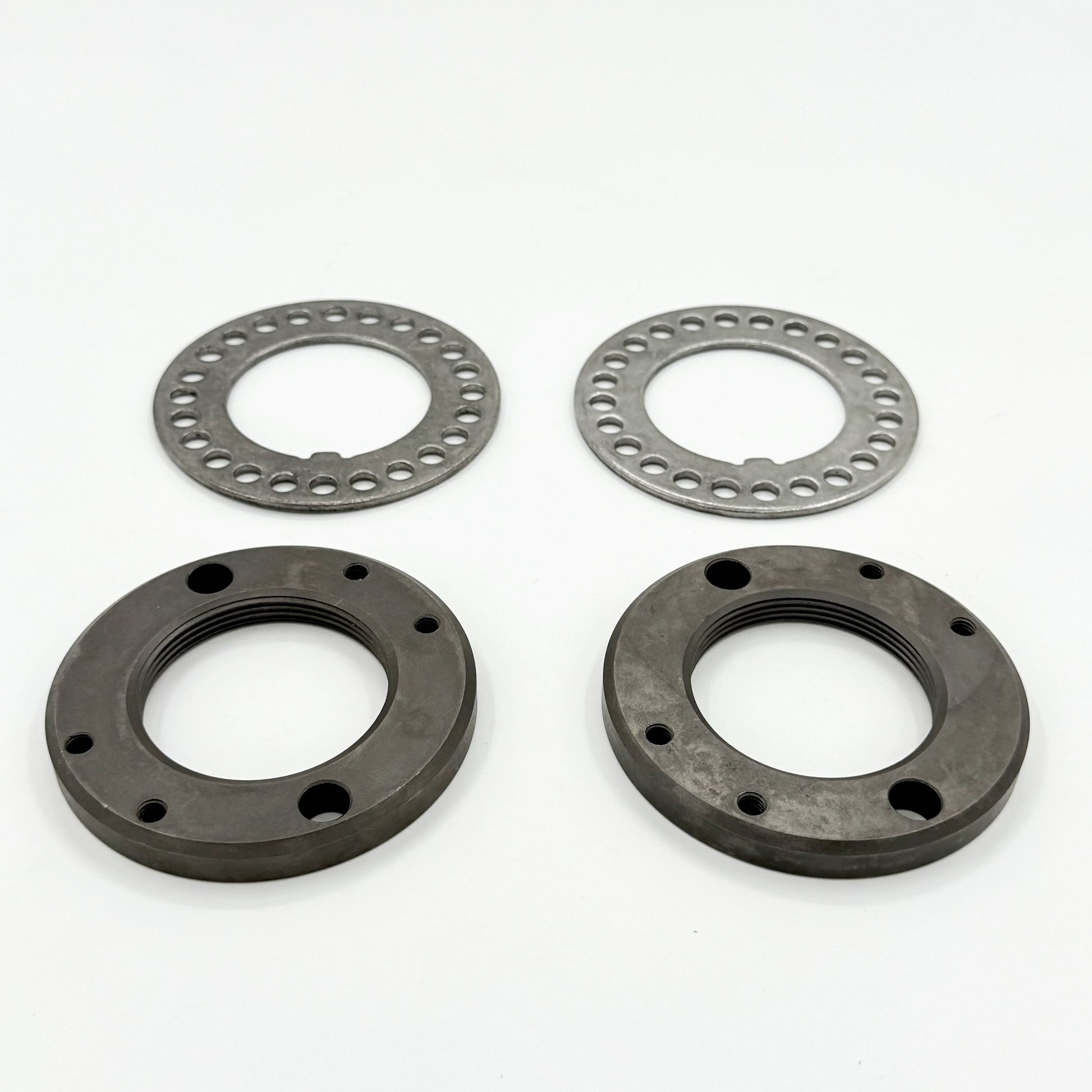 2x Nut +2x Washer Lock Rear Hub Bearing for ISUZU NRR NPR NPR - HD NQR 98 - 25 - GoTrucky