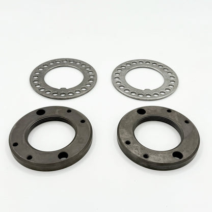 2x Nut +2x Washer Lock Rear Hub Bearing for ISUZU NRR NPR NPR - HD NQR 98 - 25 - GoTrucky