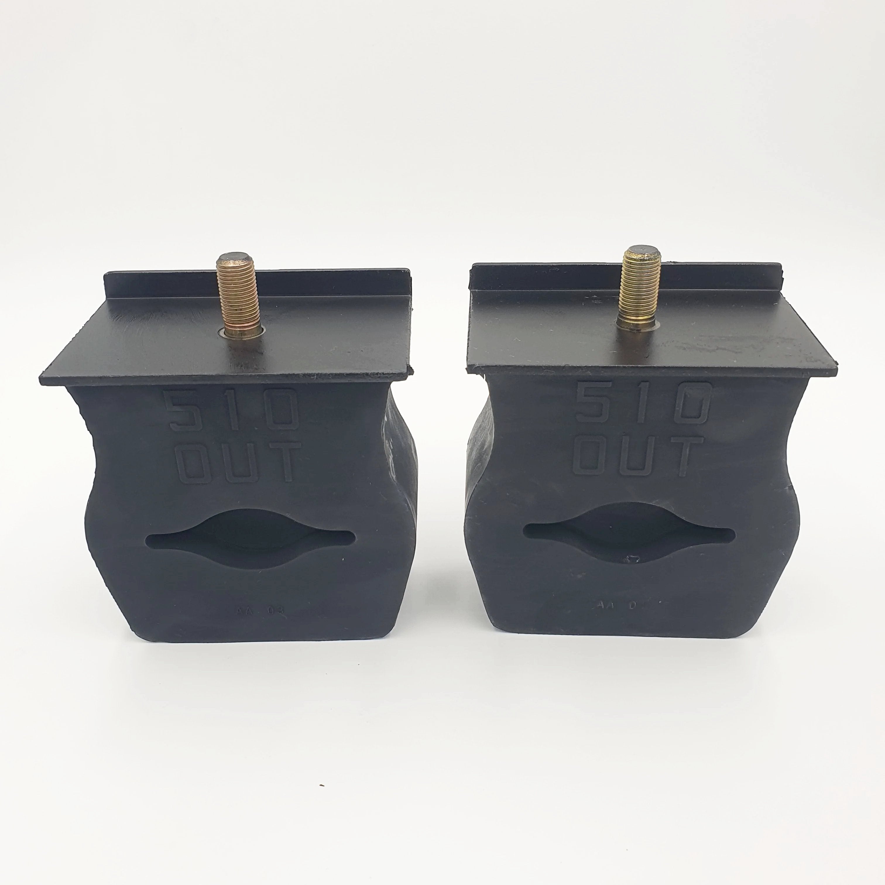 2x Spring Bumper Rear Upper Rubber Cushion for ISUZU NRR NPR NPR - HD NQR 94 - 08 - GoTrucky