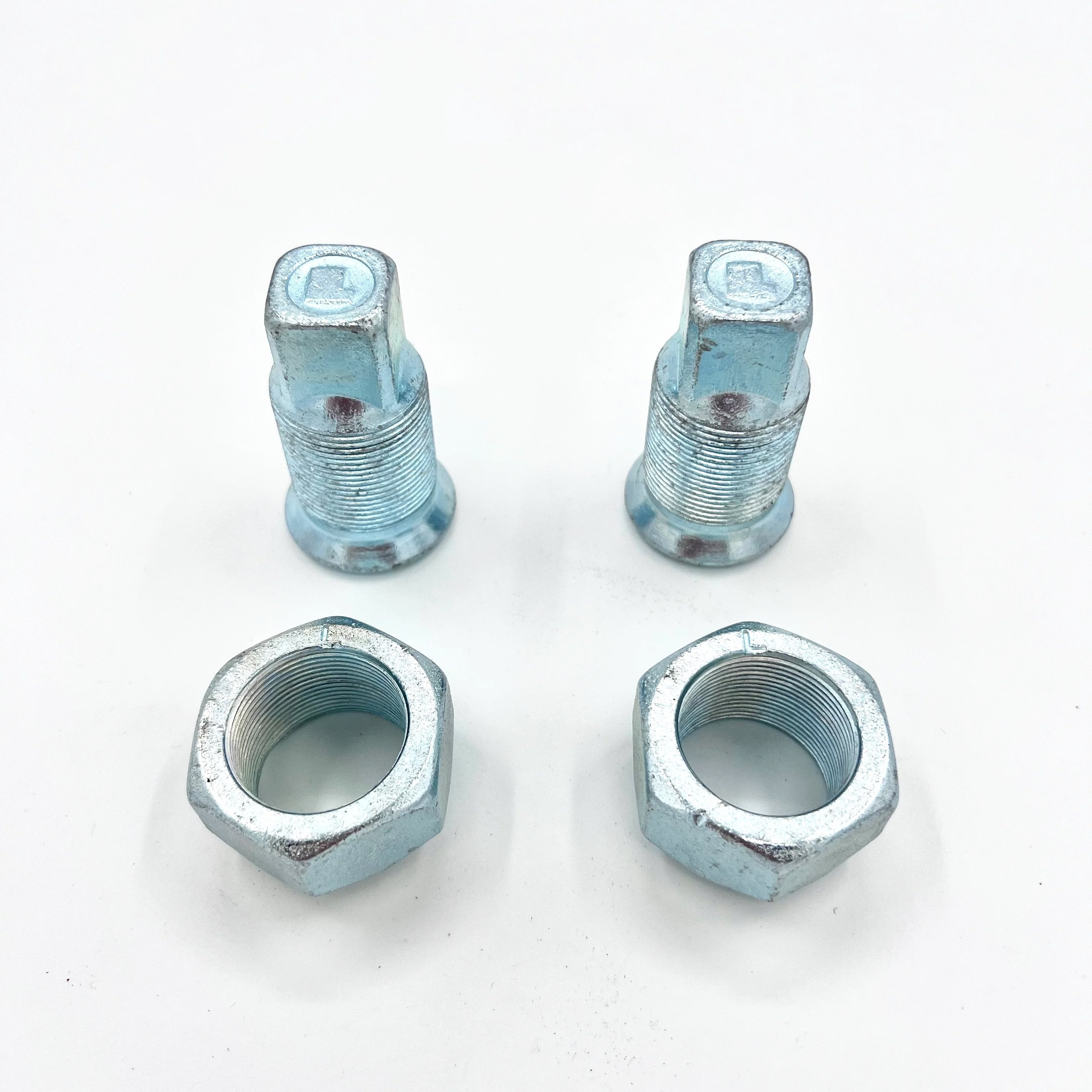 2x Wheel Nut Set Inner + Outer Rear Left Driver Side for ISUZU NPR NQR NPR - HD NRR 98 - 25 - GoTrucky