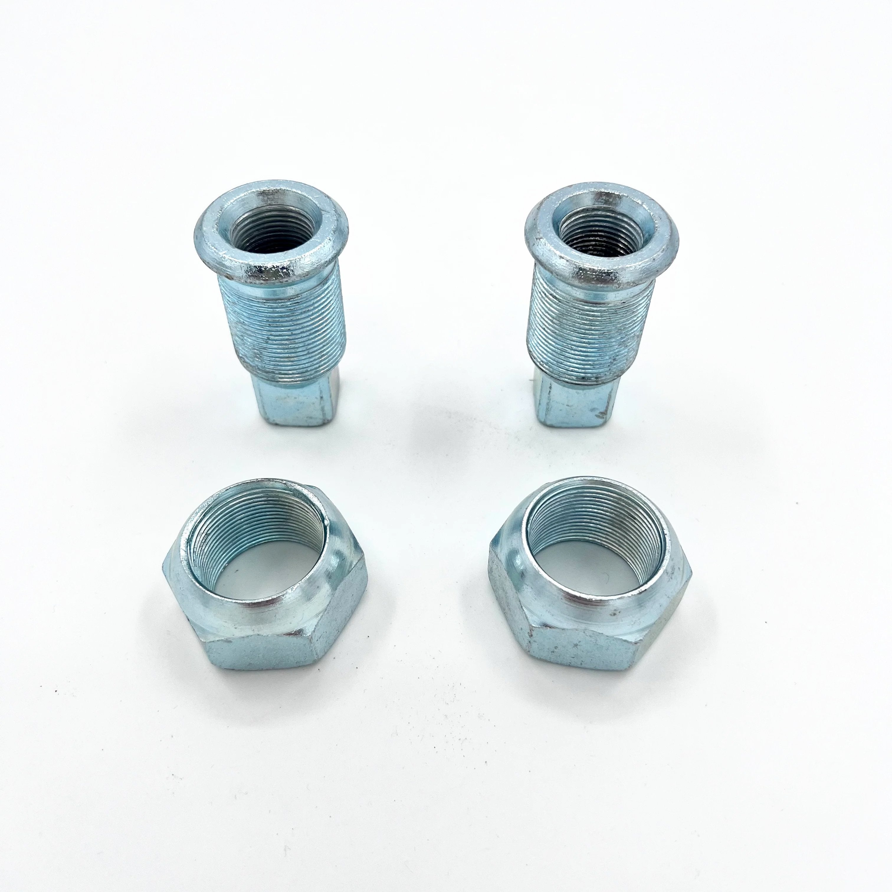 2x Wheel Nut Set Inner + Outer Rear Left Driver Side for ISUZU NPR NQR NPR - HD NRR 98 - 25 - GoTrucky