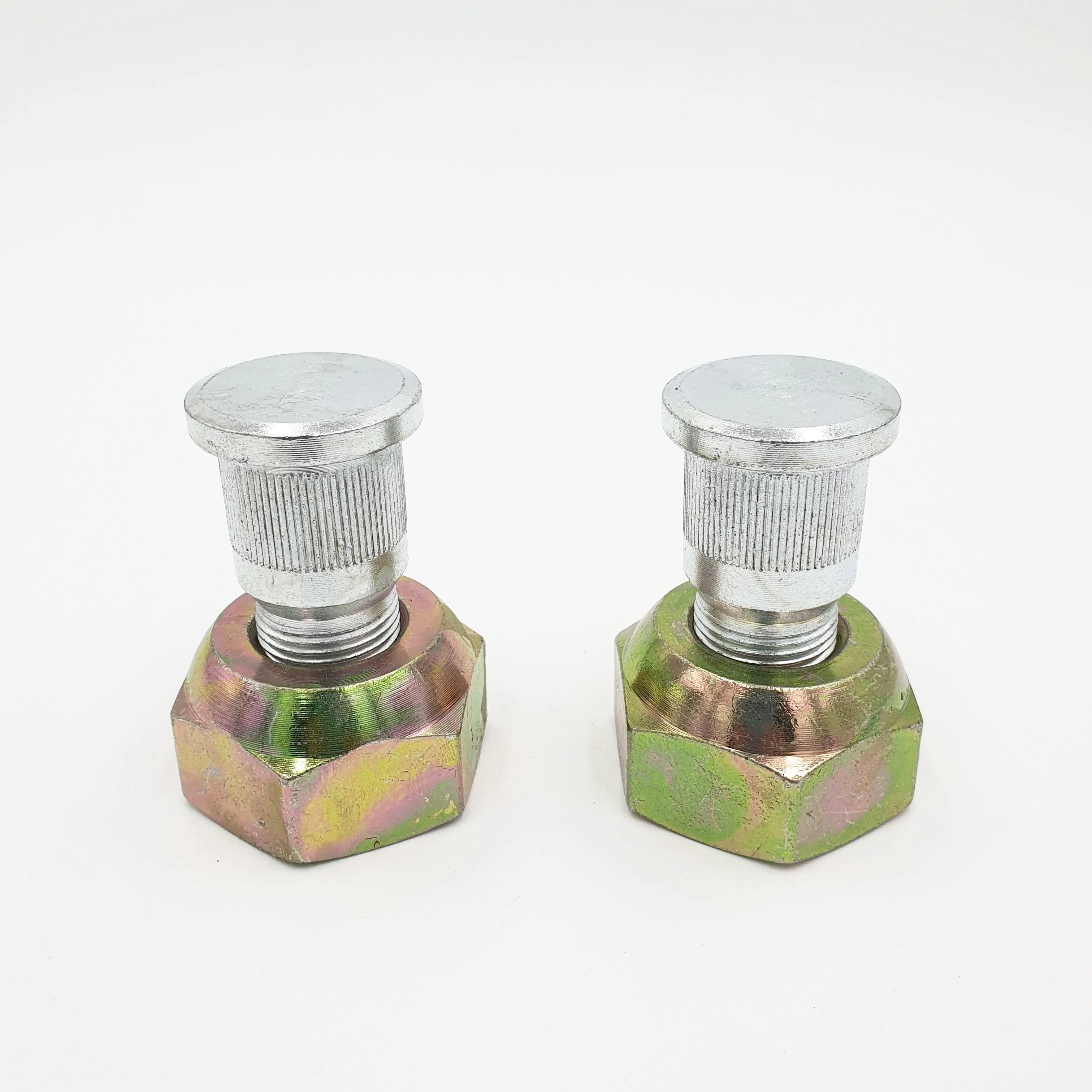 2x Wheel Stud + Nut Front Right Passenger Side For ISUZU NPR NQR NPR - HD NRR 98 - 25 - GoTrucky