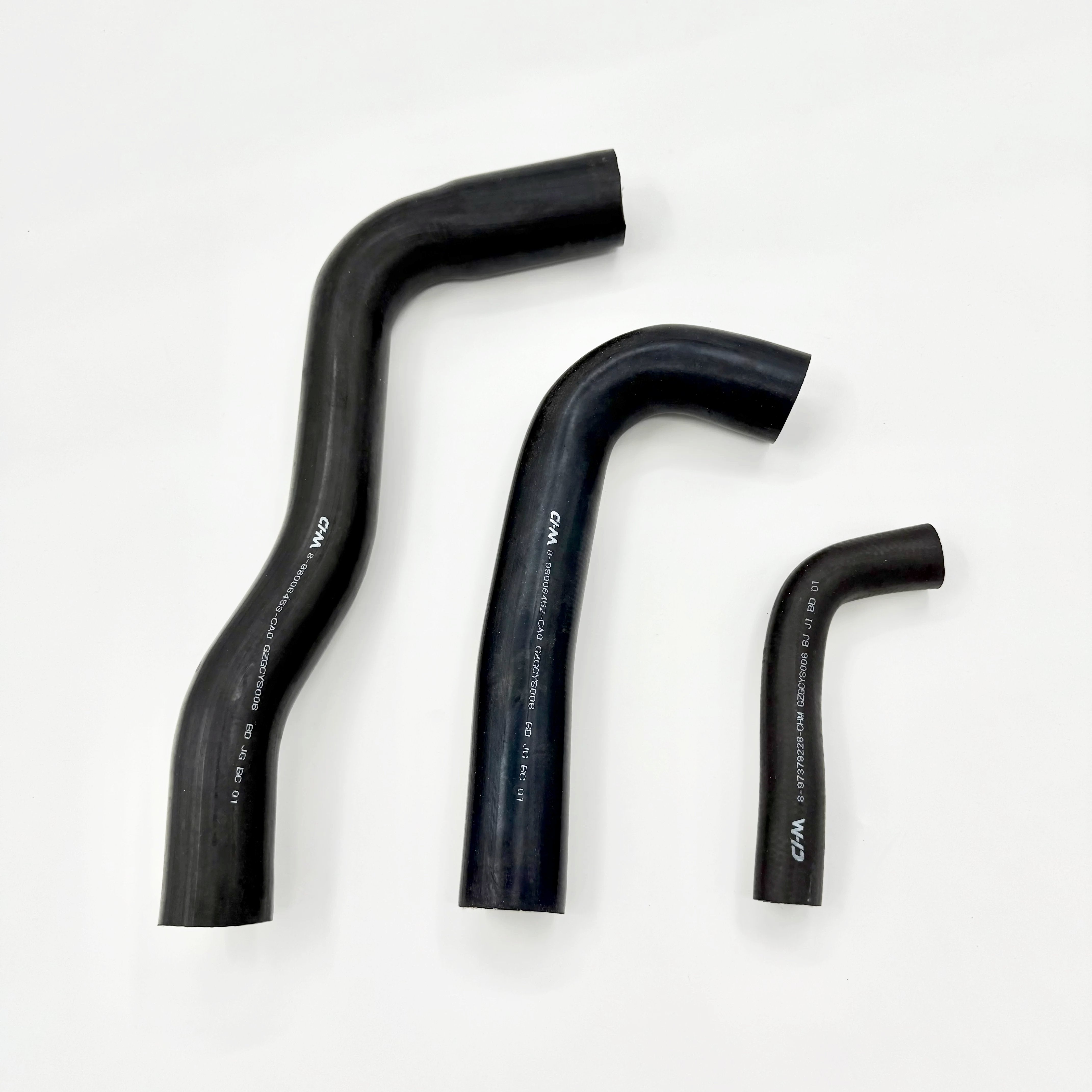 3x Hose IN OUT ByPass Water For Isuzu NRR NPR NPR - HD NQR 4HK1 5.2L 07 - 10 - GoTrucky