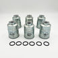 6x Fuel Filter Element For ISUZU NRR NQR NPR NPR - HD 4JJ1 3.0L 4HK1 5.2L 05 - 22 - GoTrucky