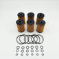 6x Fuel Filter Element Kit For Isuzu NPR NQR NPR - HD 4HK1 5.2L 10 - 25 - GoTrucky