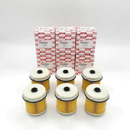 6x Fuel Filter Element OEM for ISUZU NPR NQR NPR - HD 4JJ1 3.0 4HK1 5.2L 07 - 19 - GoTrucky