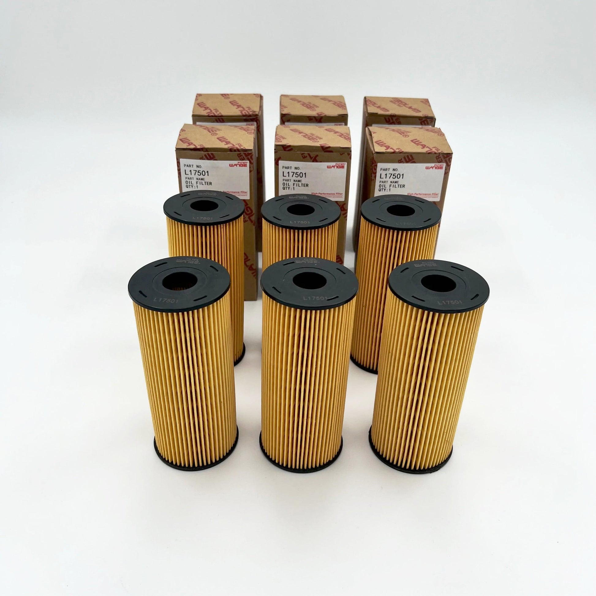 6x Oil Filter for ISUZU NPR Eco - Max Reach 4JJ1 3,0L 11 - 18 - GoTrucky