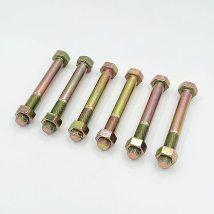 6x Pin Spring Shackle Bolt M16 X 122 For Isuzu NPR NPR - HD NQR 4HE1 4HK1 94 - 24 - GoTrucky