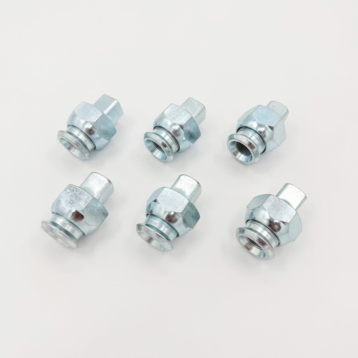 6x Wheel Nut Set Rear Left Driver Side for ISUZU NPR NQR NPR-HD NRR 98-25 - GoTrucky