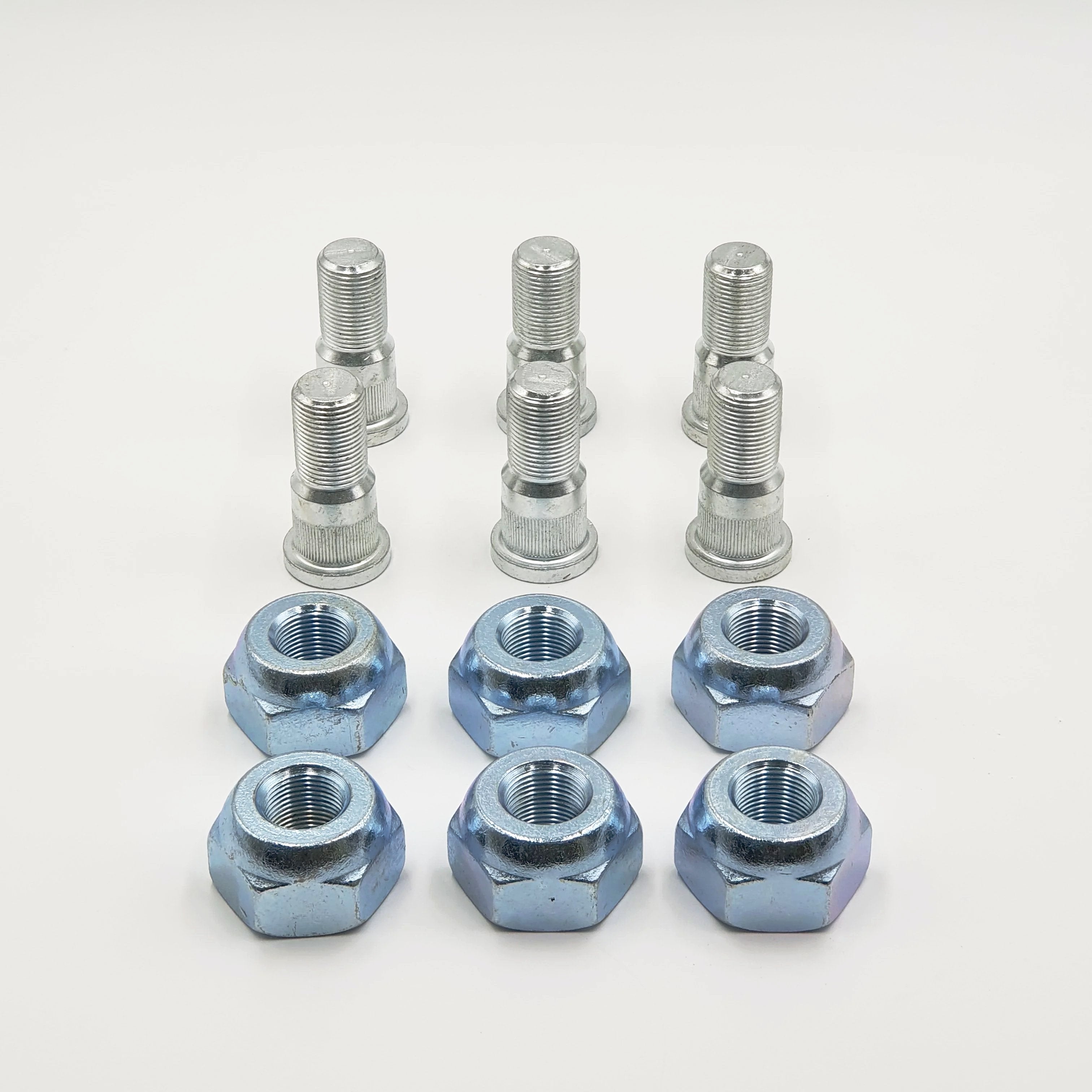 6x Wheel Stud + Nut Front Left Driver Side For ISUZU NPR NQR NPR - HD NRR 98 - 25 - GoTrucky