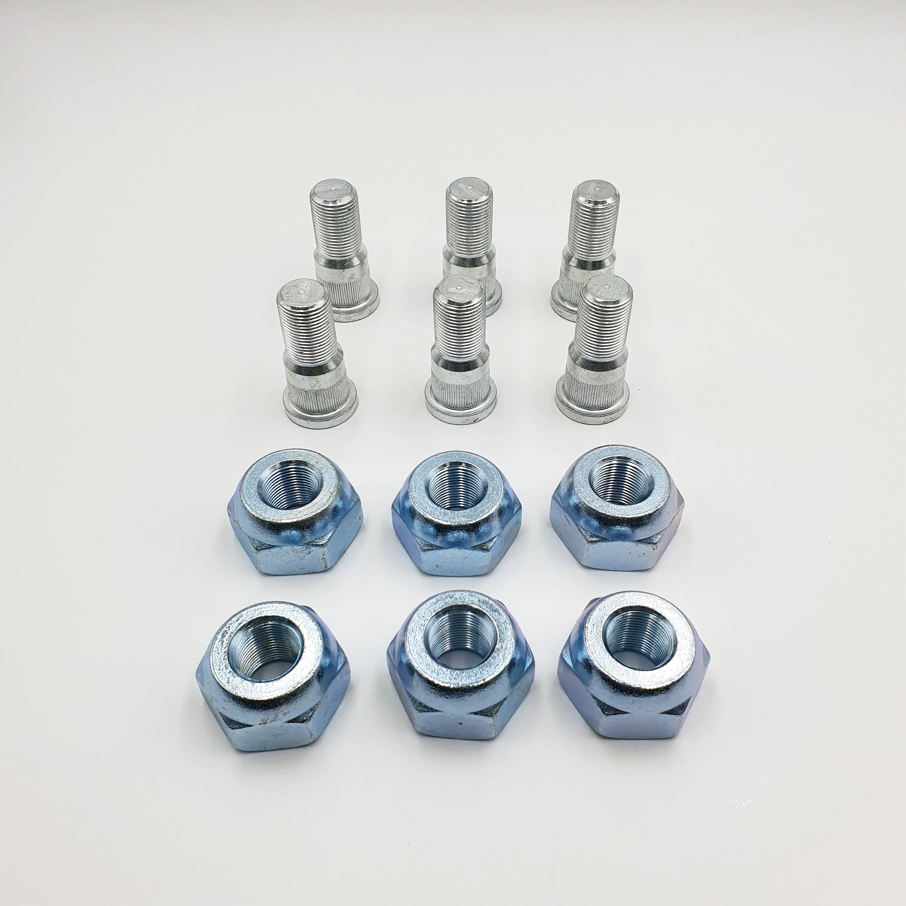 6x Wheel Stud + Nut Front Left Driver Side For ISUZU NPR NQR NPR - HD NRR 98 - 25 - GoTrucky
