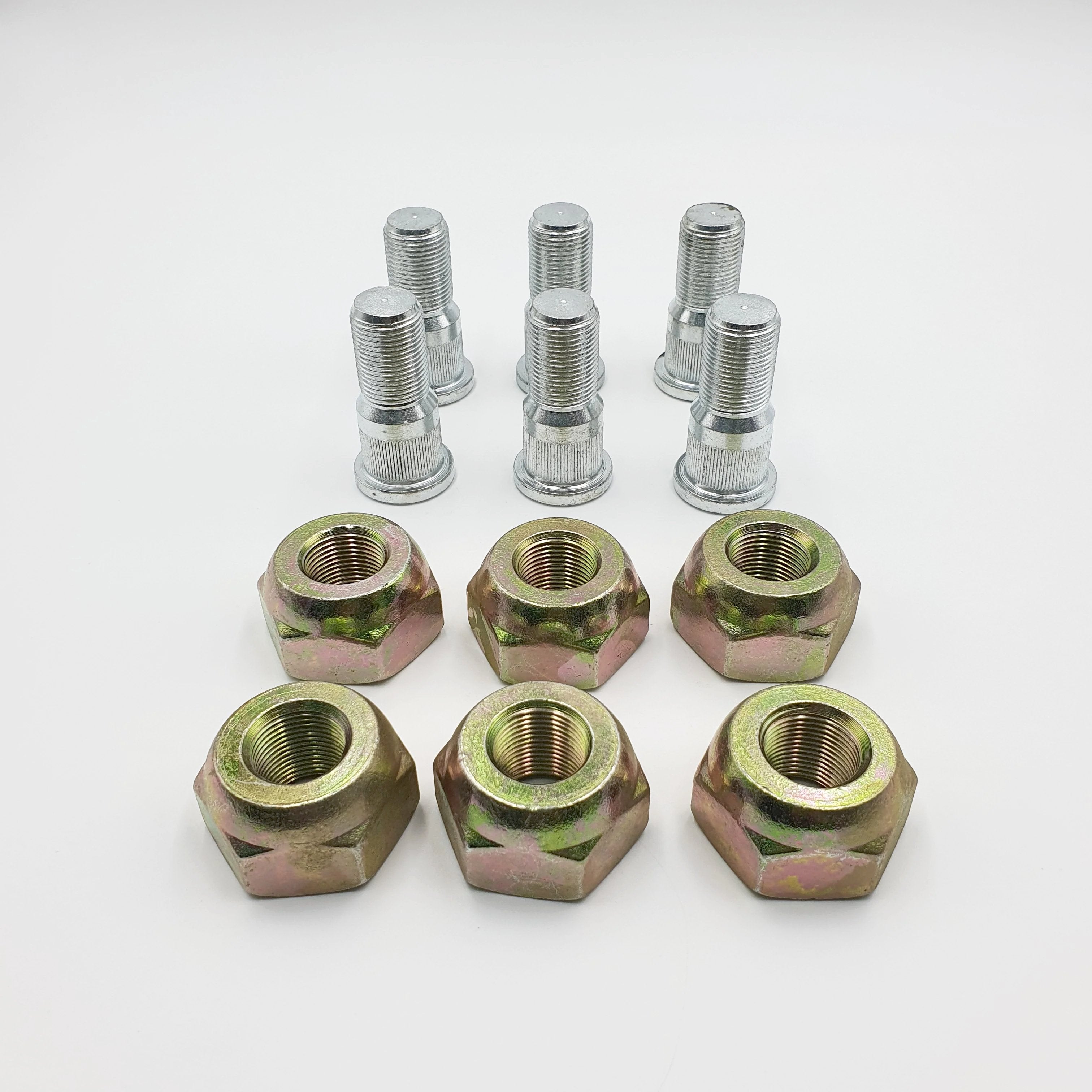 6x Wheel Stud + Nut Front Right Passenger Side for ISUZU NPR NQR NPRHD NRR 98 - 25 - GoTrucky