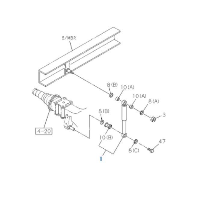 2x Shock Absorber Rear For Isuzu  NQR NPR NPR-HD 4HE1 4.8L 4HK1 5.2L 1998-2009