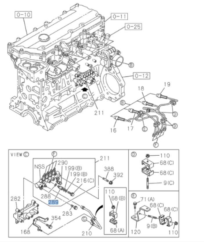 GENUINE Fuel Pressure Limiter Valve For ISUZU NRR NPR NPR-HD NQR 4HK1 5.2L 2007-2010