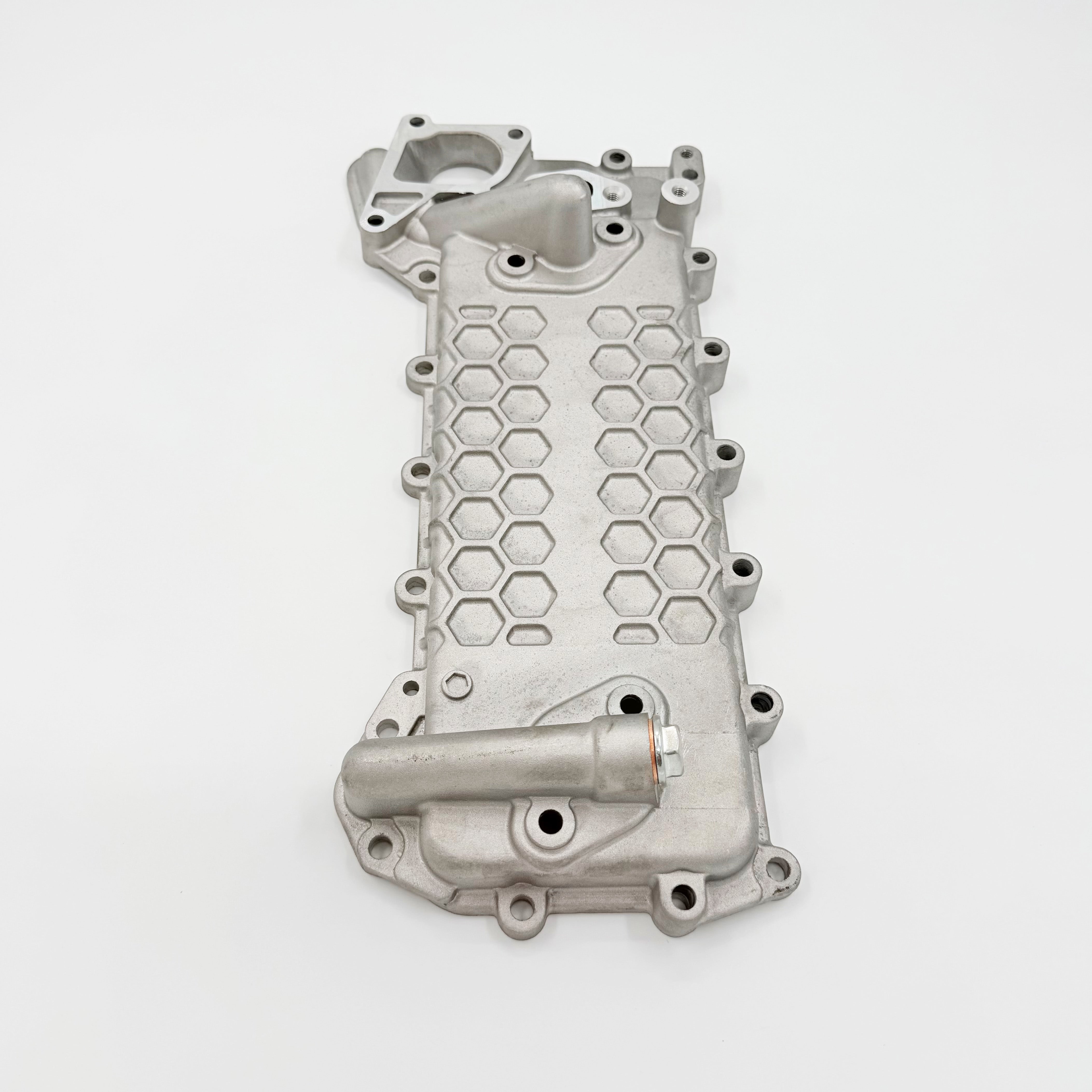 Oil Cooler Cover For Isuzu NRR NQR NPR-HD NPR 4HE1 4.8L 1998-2004