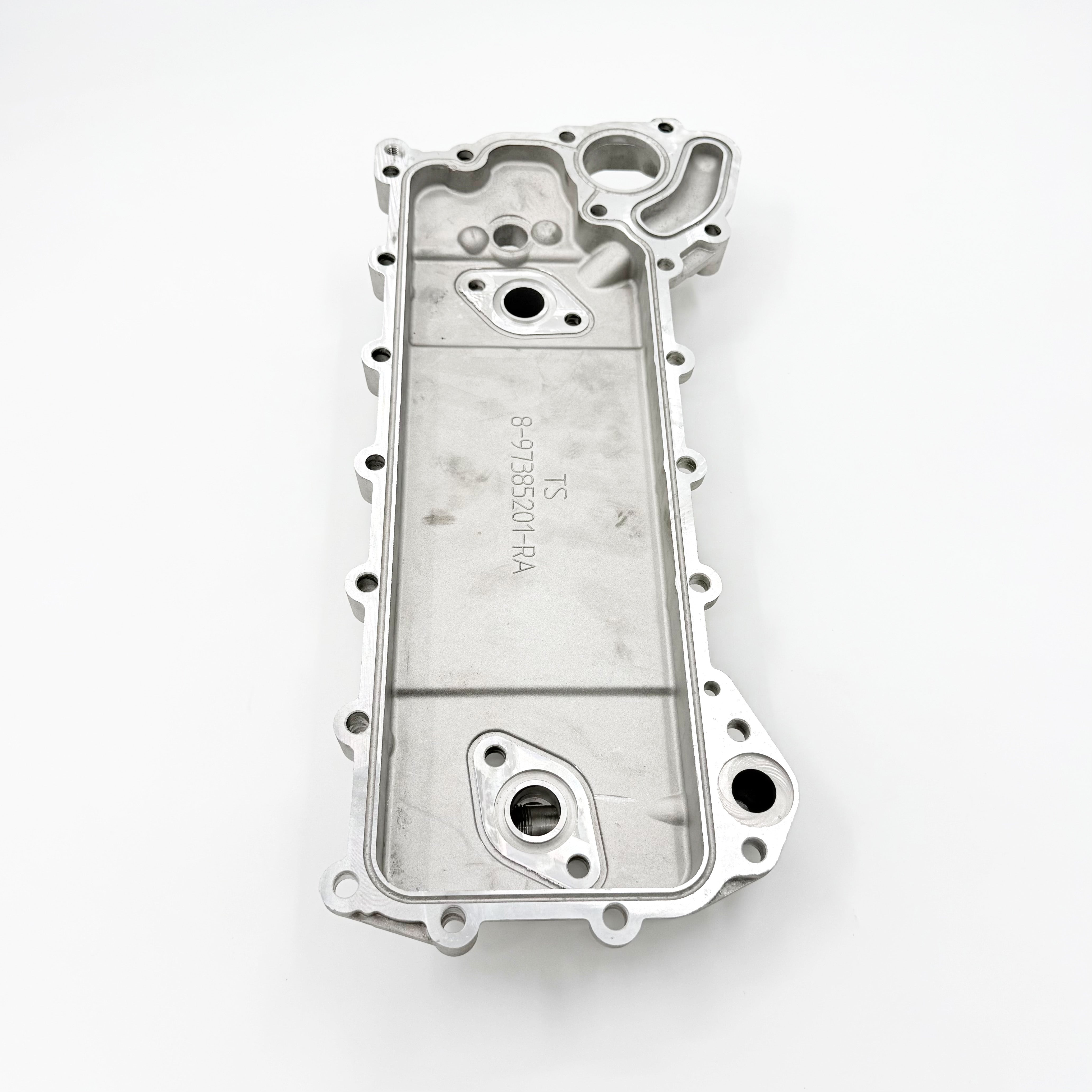 Oil Cooler Cover For Isuzu NRR NQR NPR-HD NPR 4HE1 4.8L 1998-2004