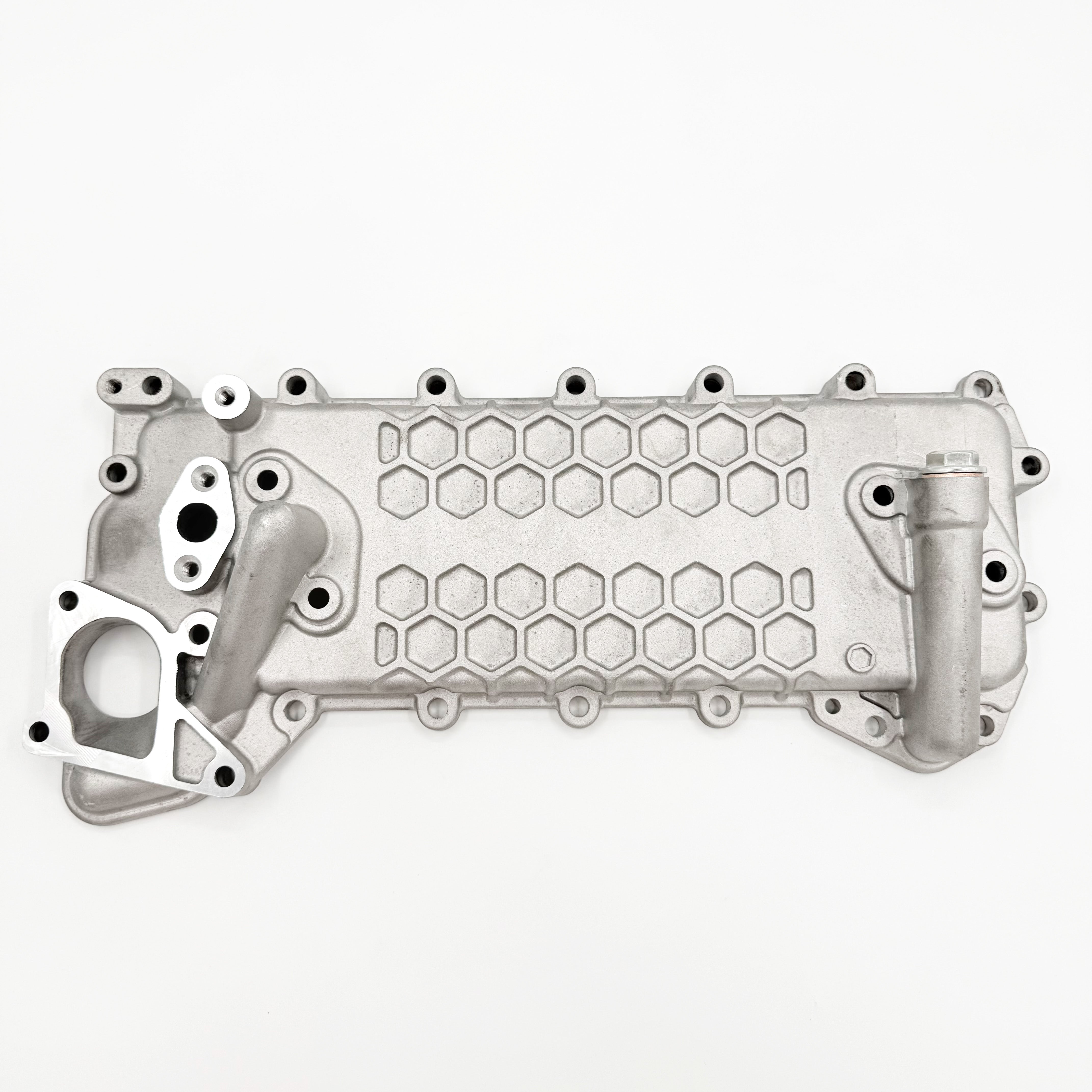Oil Cooler Cover For Isuzu NRR NQR NPR-HD NPR 4HE1 4.8L 1998-2004