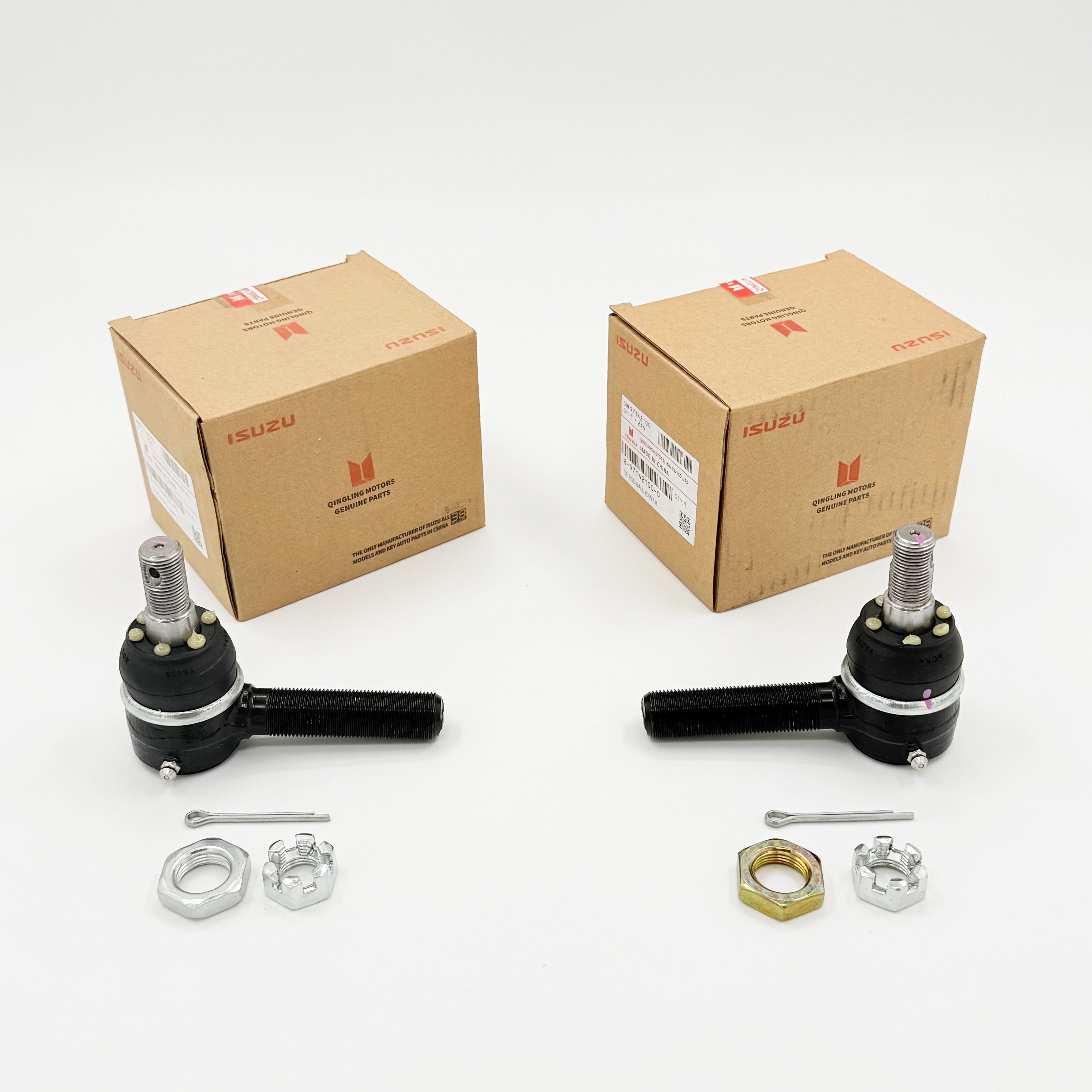 Pair of Tie Rod End Right + Left For ISUZU NRR NPR NQR NPR-HD 1997-2013 OEM