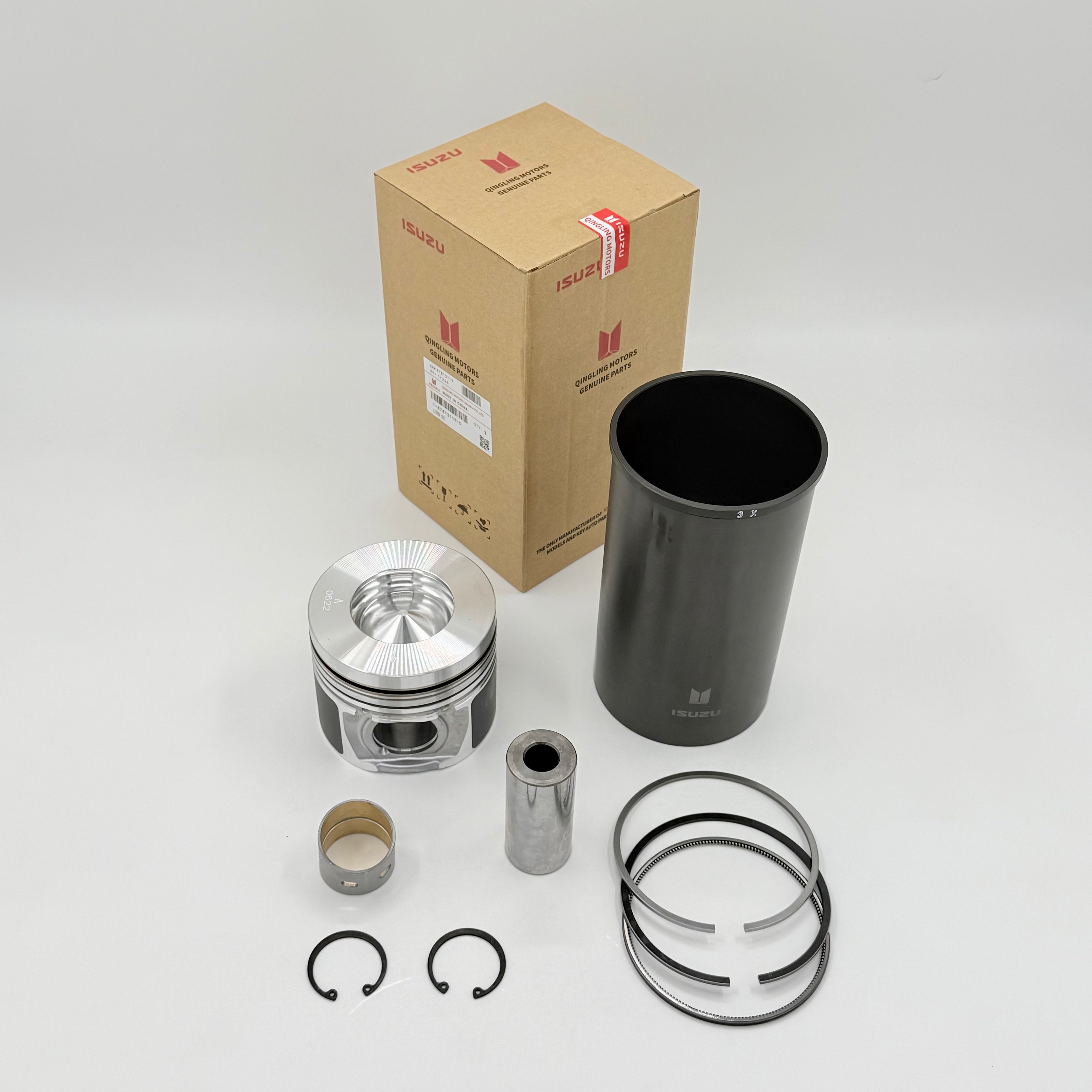 Liner Piston Kit (For 4 Cylinders) For Isuzu NPR NPR-HD NQR 4HK1 5.2L 2004-2009 OEM
