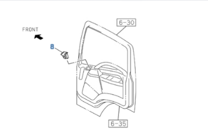 Ashtray Door For ISUZU NRR NPR NPR - HD NQR 07 - 17 - GoTrucky