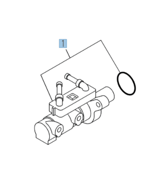 Brake Master Cylinder For ISUZU NQR NPR NPR - HD 4HK1 5.2L GAS 2021 - 2026 - GoTrucky
