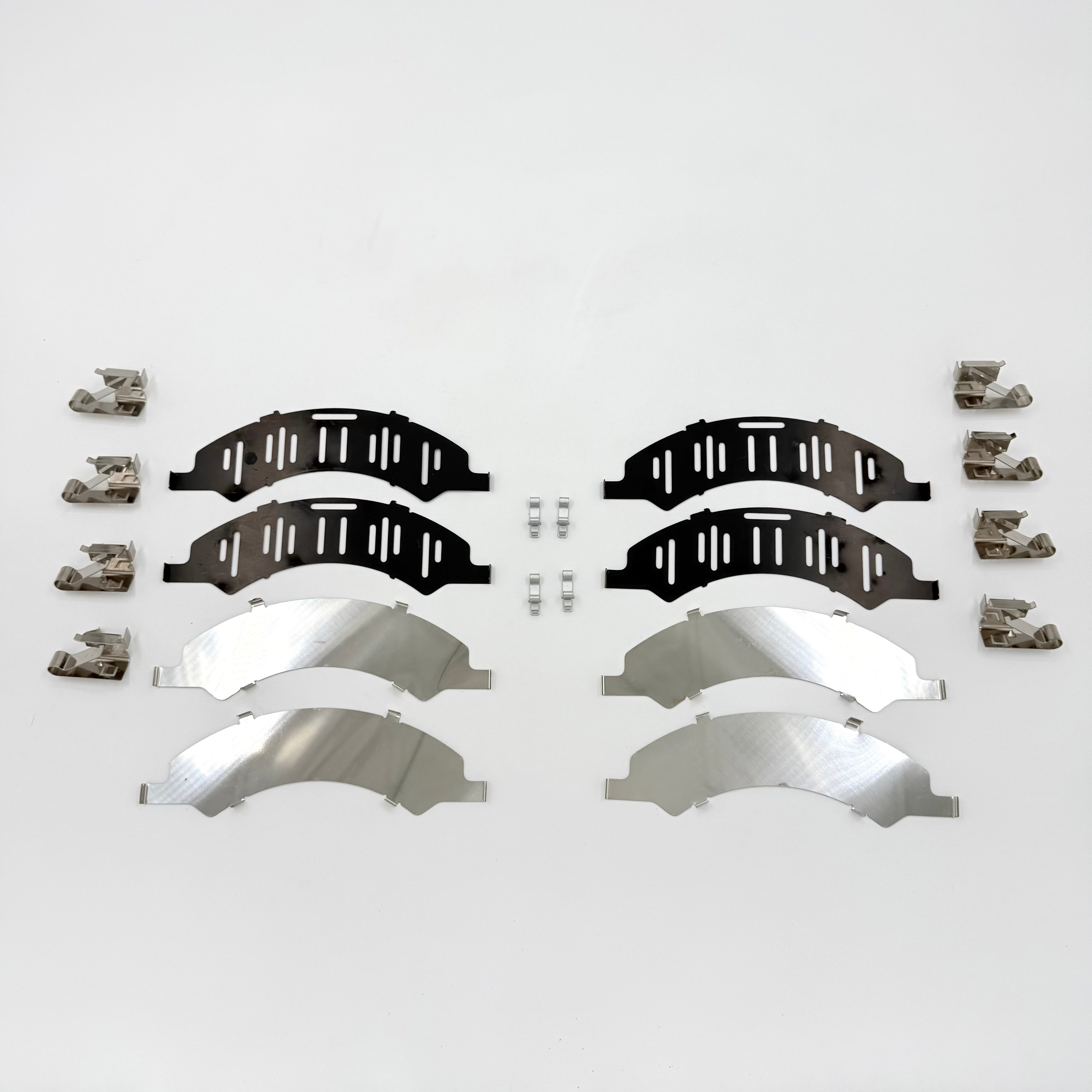 Brake Pads Front Rear For Isuzu NPR NPR-HD NPR-XD WHEEL 16' 4HE1 4.8L 4JJ1 3.0L 4HK1 5.2L GAS 1998-2025 - GoTrucky