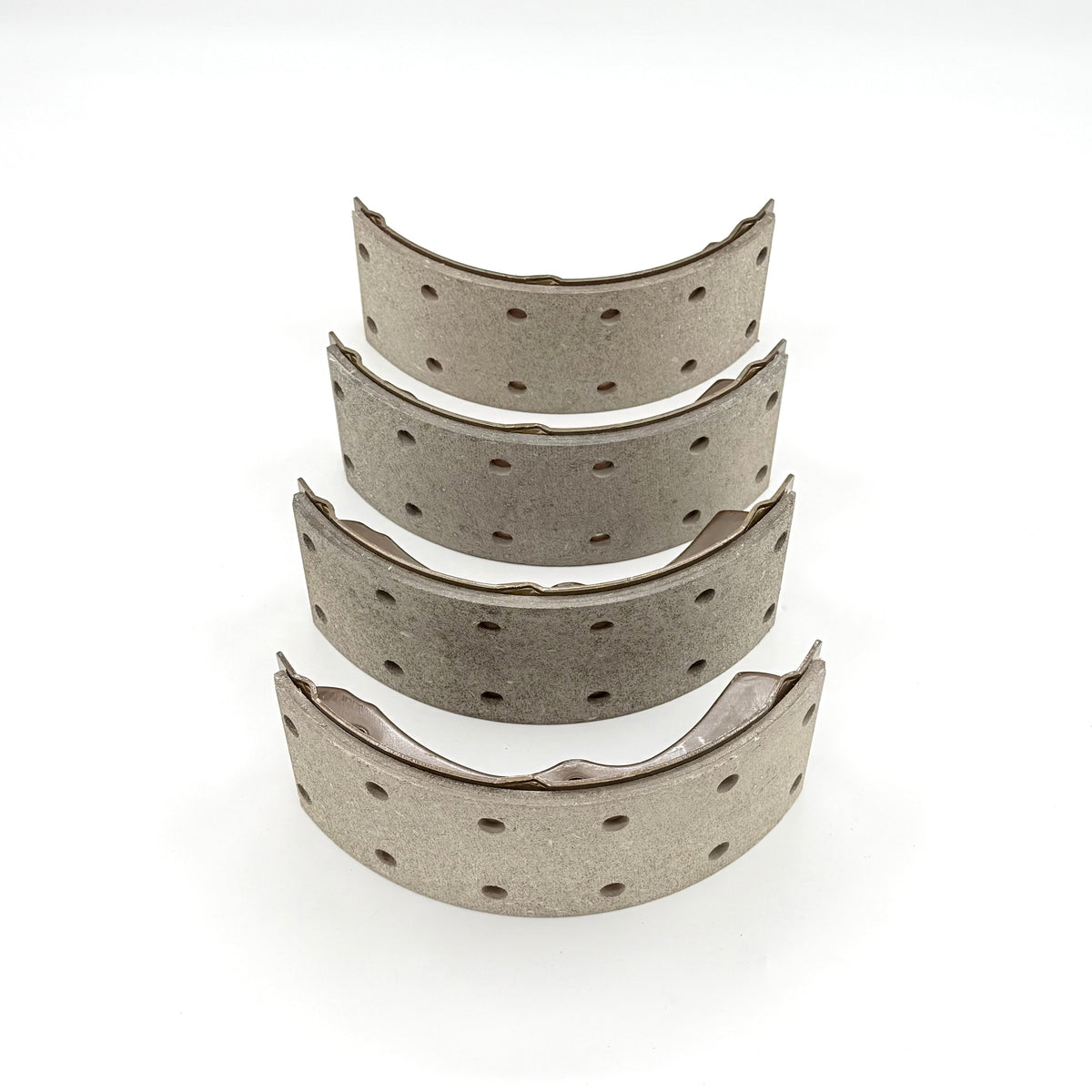 Brake Shoe Kit 12.6 X 4" For Isuzu NPR NPR-HD 1992-2021 Riveted - GoTrucky