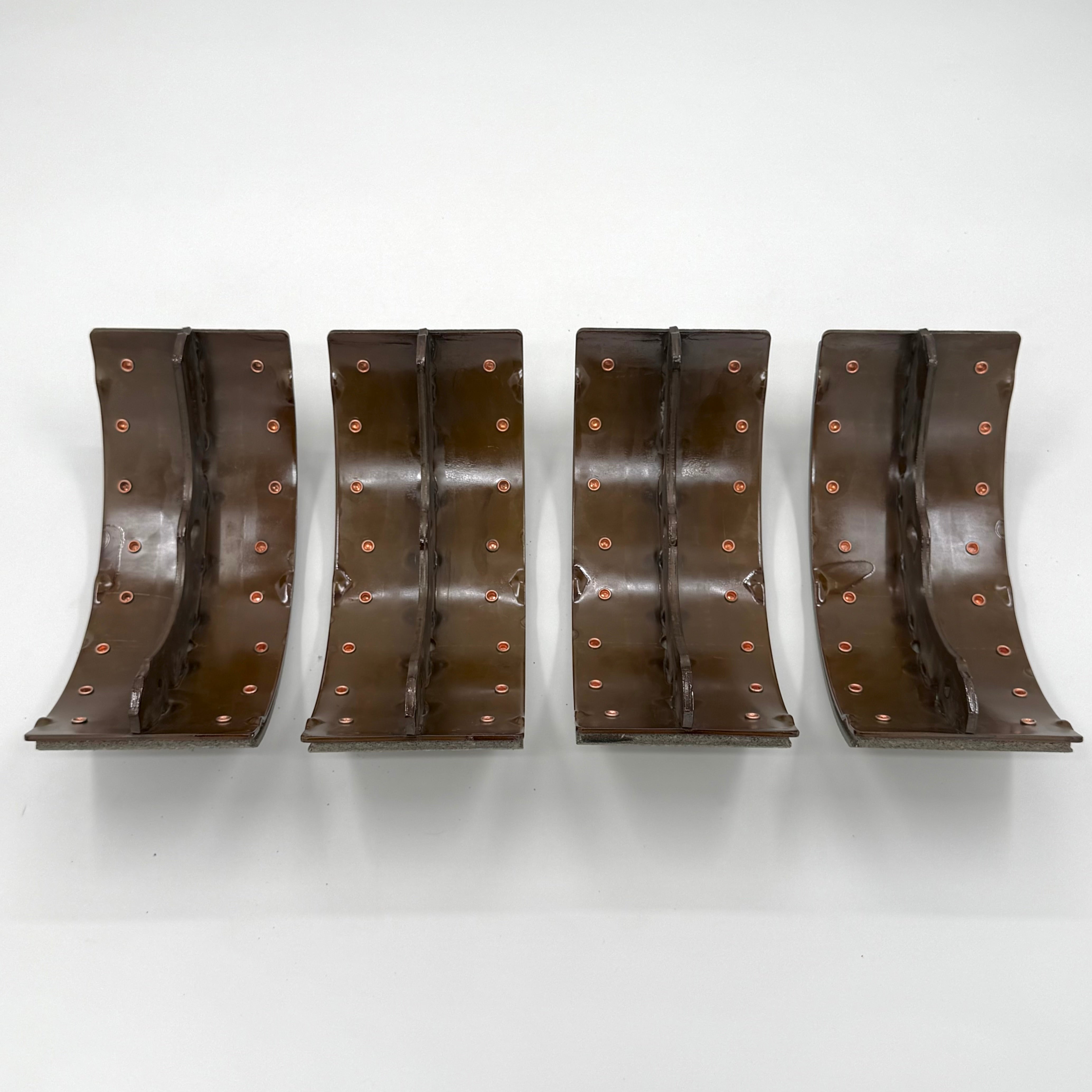 Brake Shoe Set 4 pcs 4.72" For Isuzu NPR-HD NQR NRR NPR 4HE1 4.8L 4HK1 5.2L 1997-2023 - GoTrucky