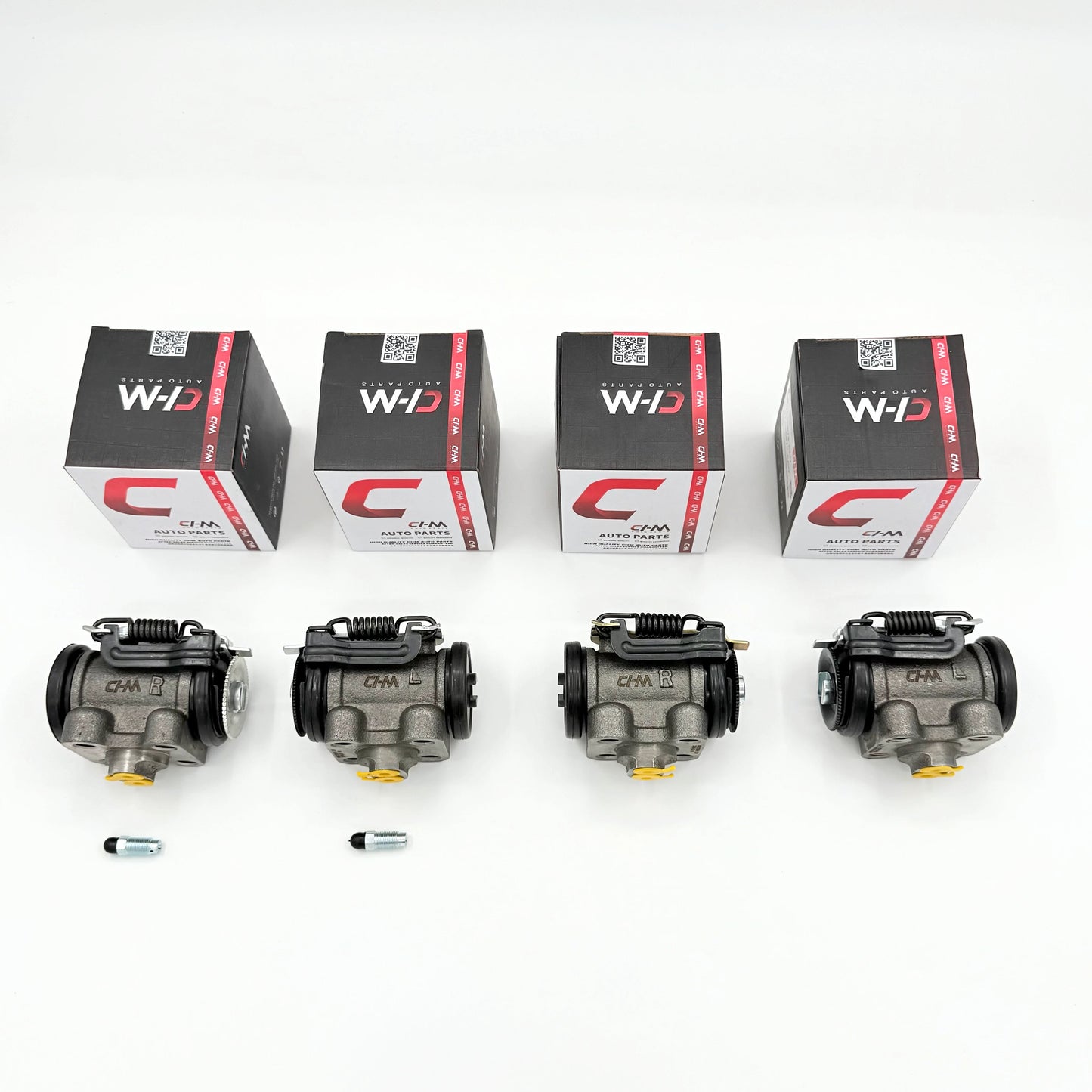 Brake Wheel Cylinder Set of 4 Rear 1 - 5/16" RIGHT + LEFT FOR ISUZU NQR NRR NPR NPR - HD 2003 - 2021 - GoTrucky