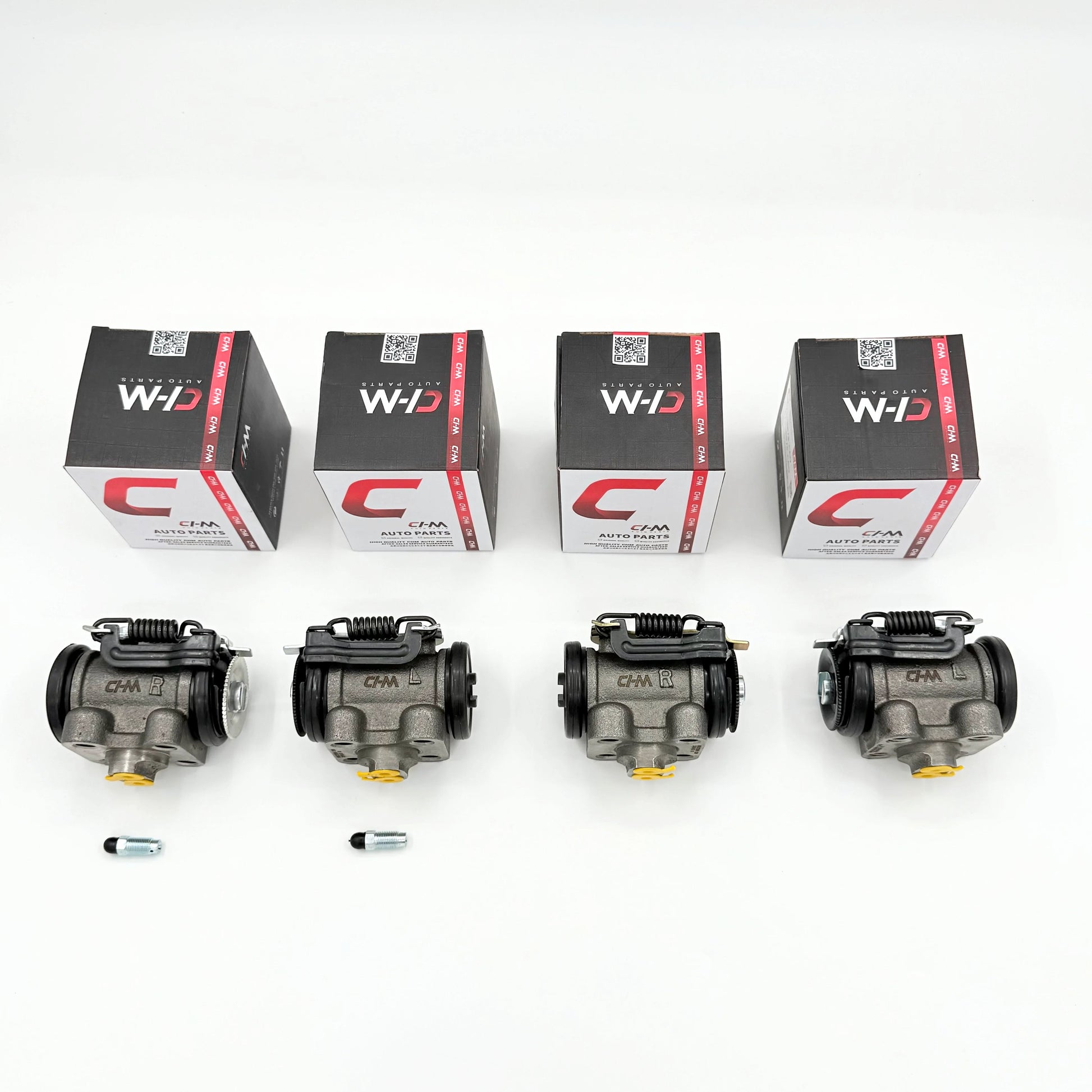 Brake Wheel Cylinder Set of 4 Rear 1 - 5/16" RIGHT + LEFT FOR ISUZU NQR NRR NPR NPR - HD 2003 - 2021 - GoTrucky