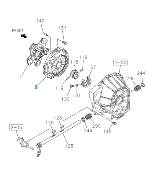 Clutch Pressure Plate For Isuzu NRR NPR NPR - HD NQR MZZ6 4HK1 4HE1 4.8L 98 - 17 OEM - GoTrucky