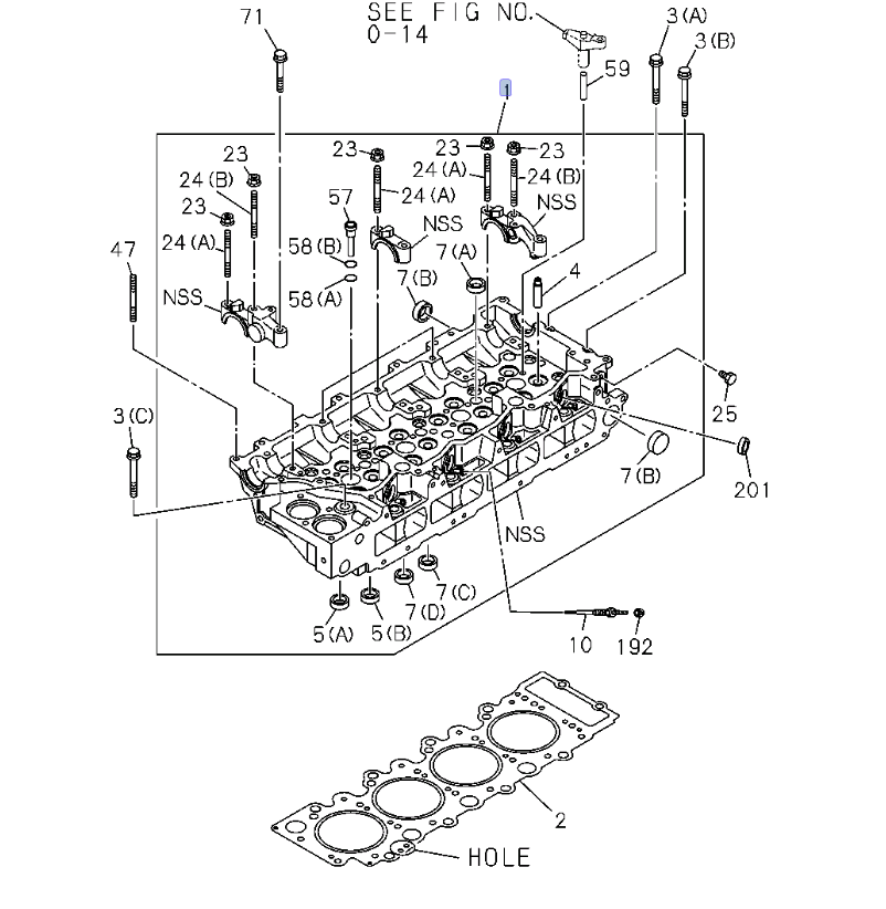 Cylinder Head For Isuzu NPR NQR NPR - HD 4HK1 5.2L 07 - 10 - GoTrucky