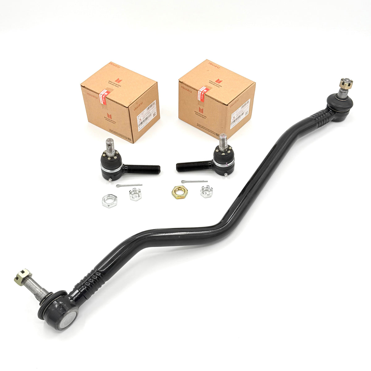 Drag Link + Tie Rod End Set For ISUZU NRR NPR NPR-HD NQR 2008-2013 OEM - GoTrucky