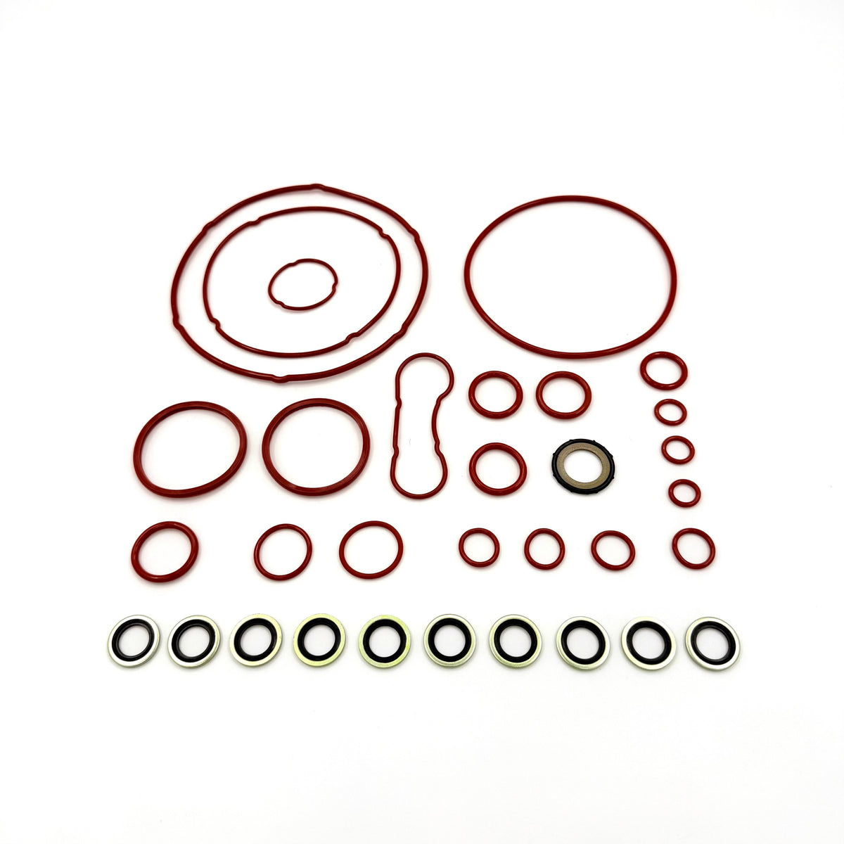 Engine full O-rings set for ISUZU NPR NRR NQR NPR-HD 4HE1 4.8L 4HK1 5.2L 1998-2008 - GoTrucky