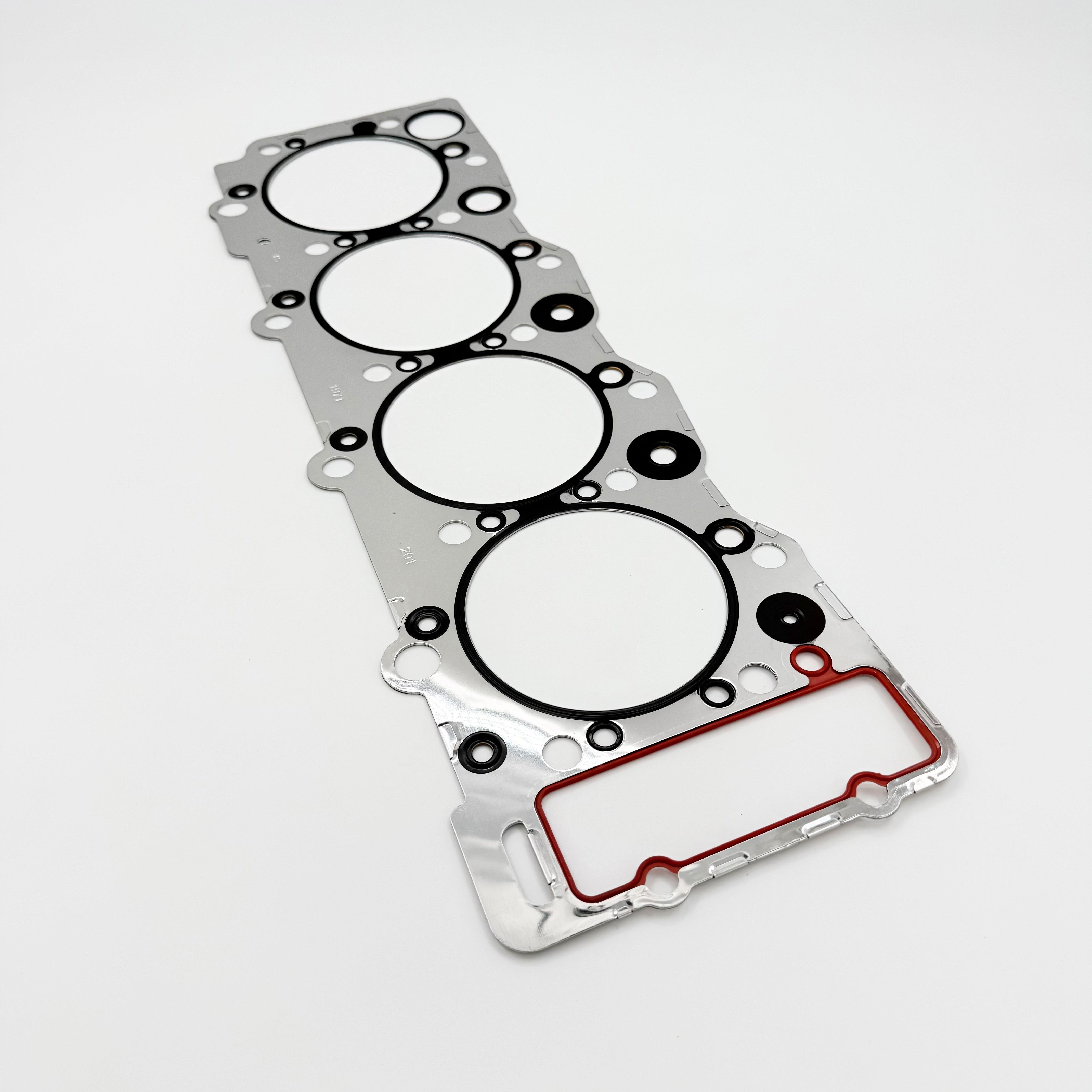 Gasket Cylinder Head For Isuzu NPR NQR NPR-HD 4HE1 4.8L T=1.8 2 Notch 1998-2004 - GoTrucky