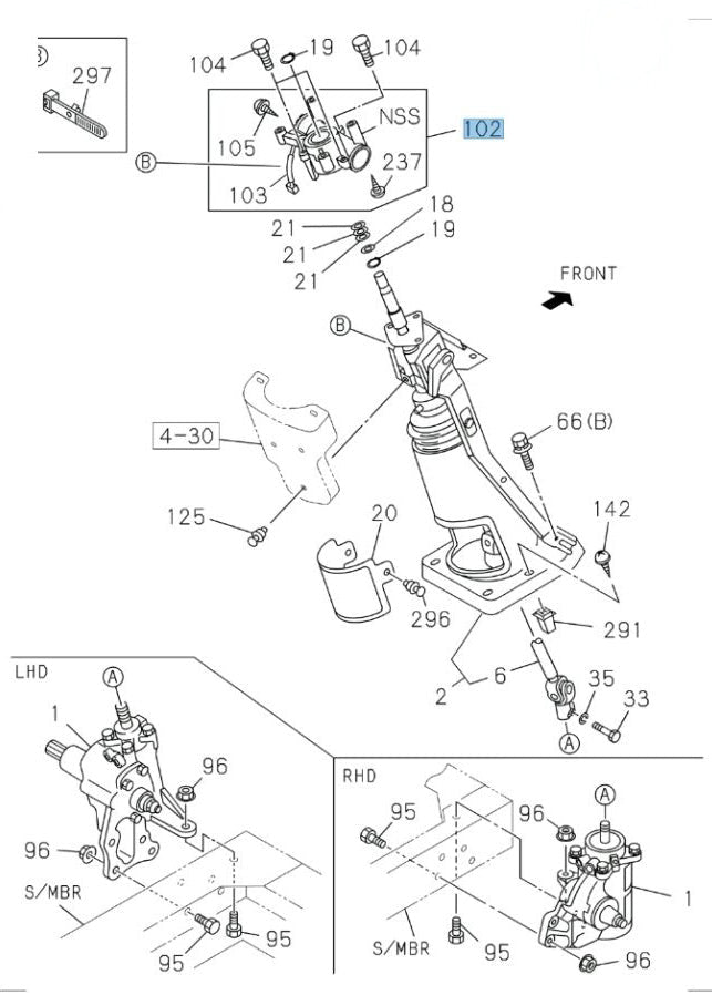 Ignition Switch + Door Lock Cylinder SET For Isuzu NPR NQR NRR 4HK1 5.2L 4HE1 4.8L 1995-2007 - GoTrucky
