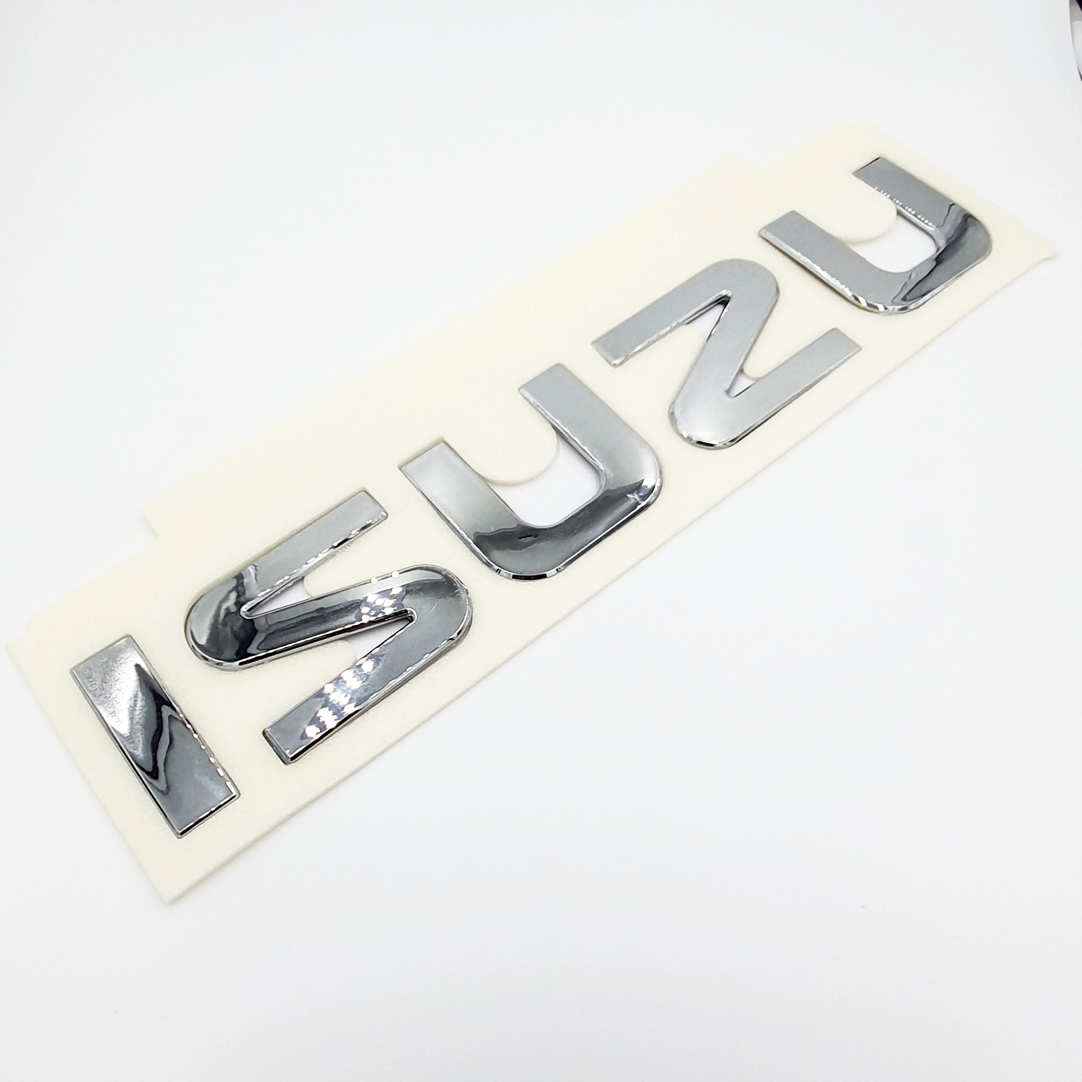 ISUZU Logo Emblem Badge Decal Plate NPR NQR NRR NPR - HD 98 - 24 - GoTrucky