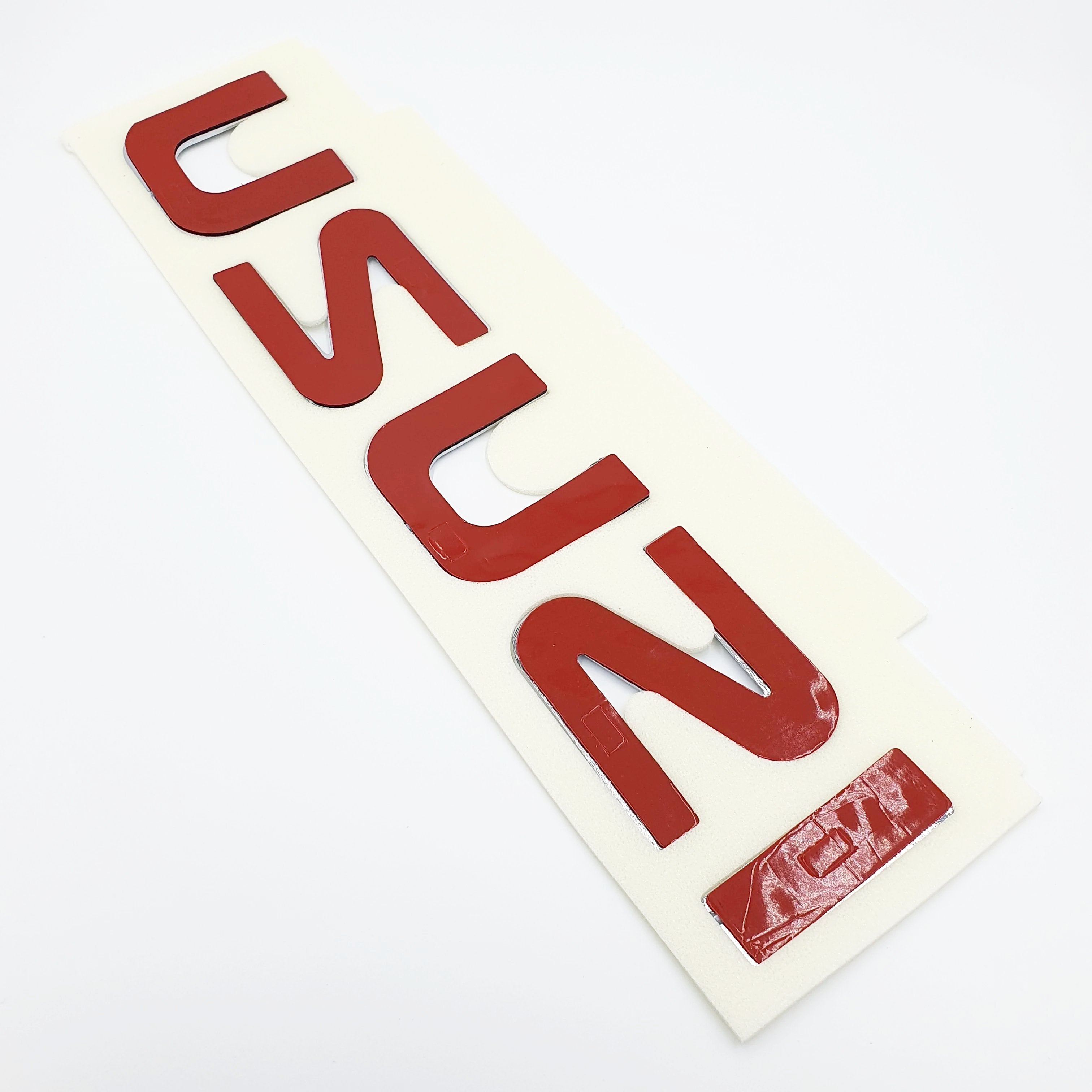 ISUZU Logo Emblem Badge Decal Plate NPR NQR NRR NPR - HD 98 - 24 - GoTrucky