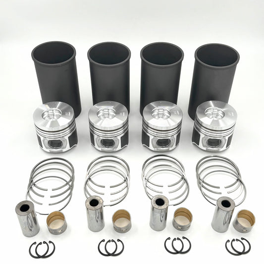 Liner Piston Kit (For 4 Cylinders) For Isuzu NPR NPR - HD NQR 4HE1 4.8L 98 - 2004 - GoTrucky