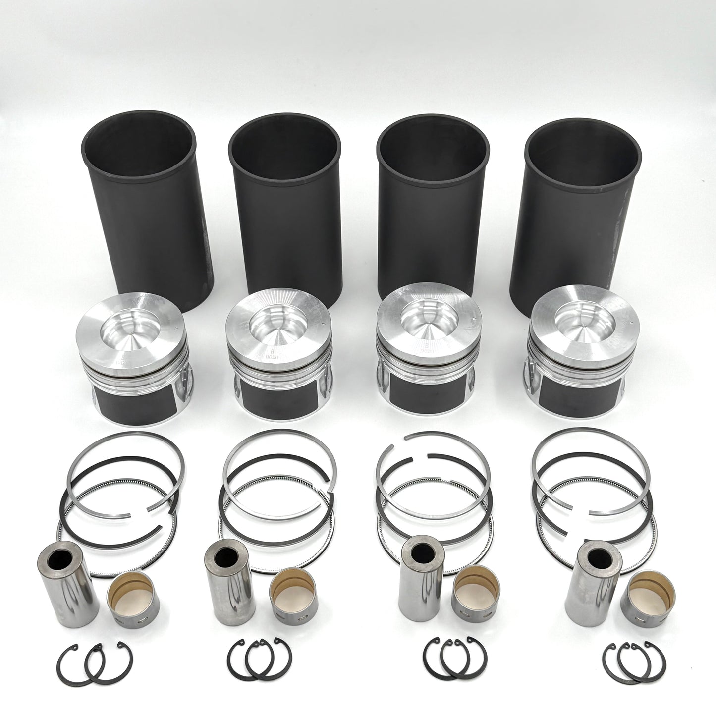 Liner piston Kit (For 4 Cylinders) For Isuzu NPR NPR - HD NQR 4HK1 4.8L 07 - 2010 - GoTrucky