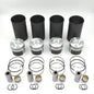 Liner piston Kit (For 4 Cylinders) For Isuzu NPR NPR - HD NQR 4HK1 4.8L 07 - 2010 - GoTrucky
