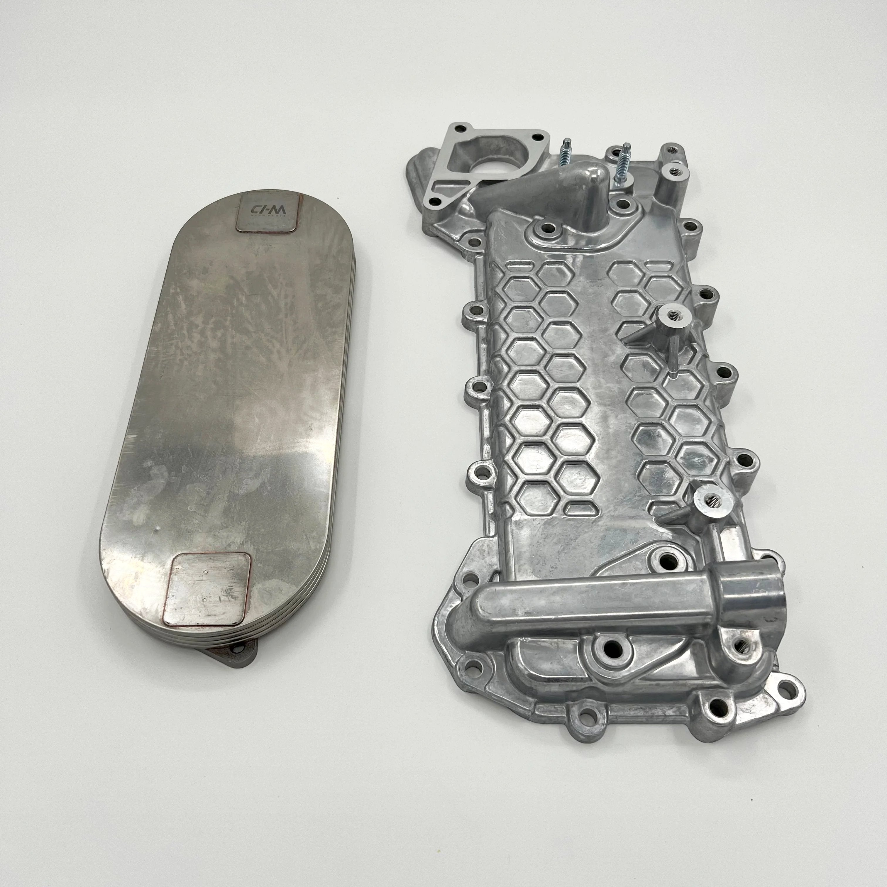 Oil Cooler + Cover Set for ISUZU NRR NPR NQR NPR - HD 4HK1 5.2L 02 - 10 - GoTrucky