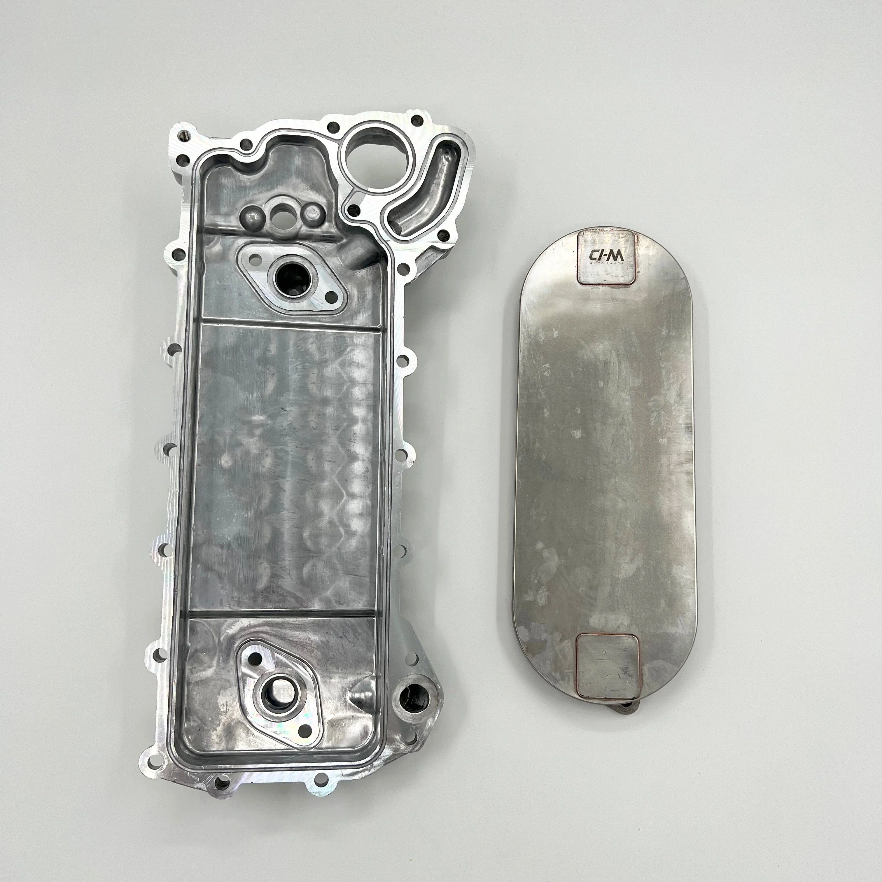 Oil Cooler + Cover Set for ISUZU NRR NPR NQR NPR - HD 4HK1 5.2L 02 - 10 - GoTrucky